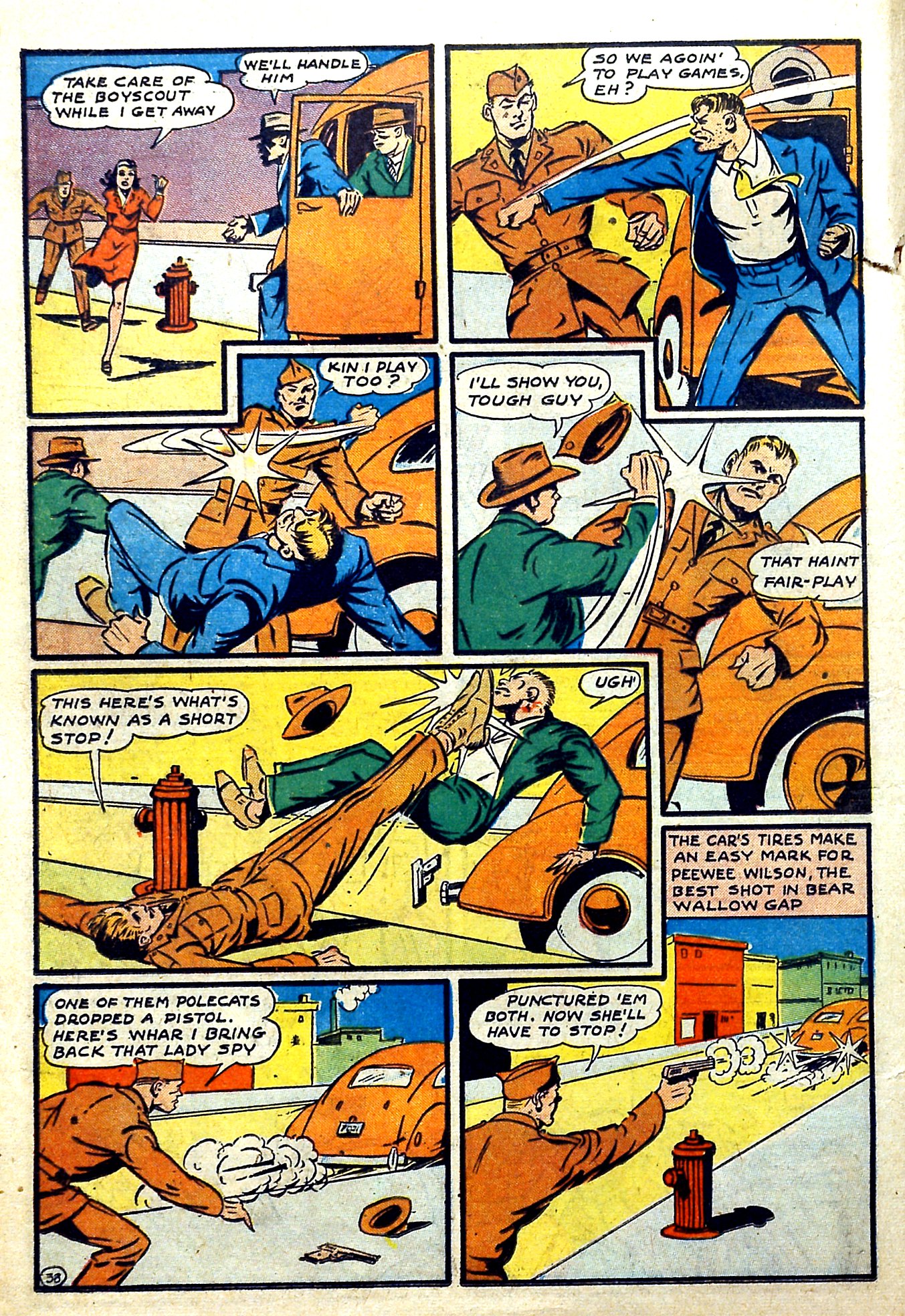 Read online Super-Mystery Comics comic -  Issue #8 - 40