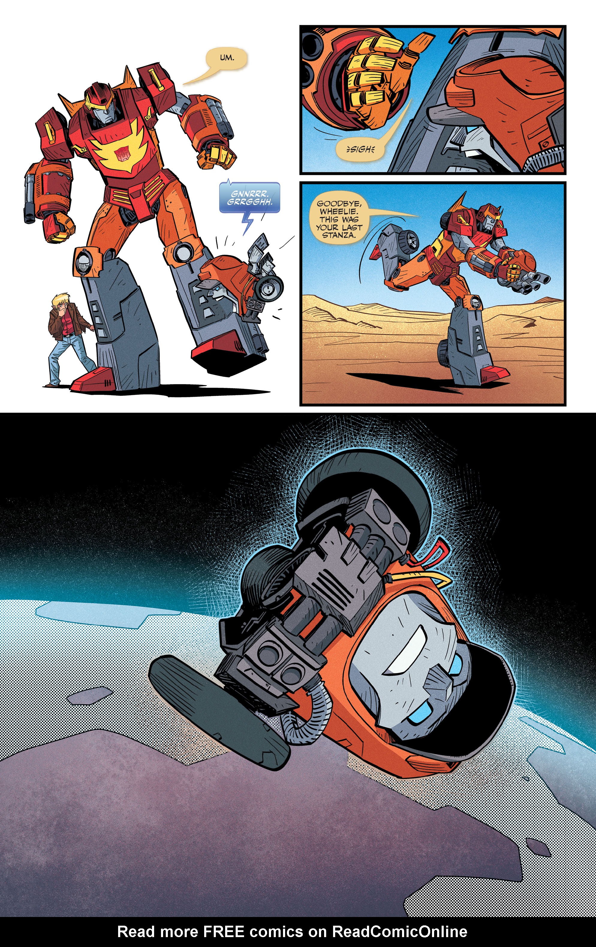 Read online Transformers: Last Bot Standing comic -  Issue #3 - 16