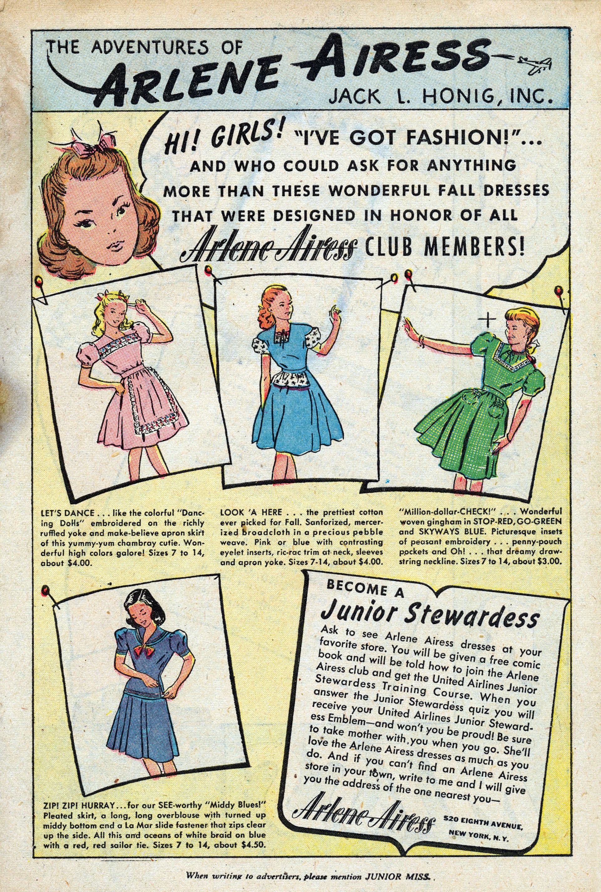 Read online Junior Miss (1947) comic -  Issue #28 - 3