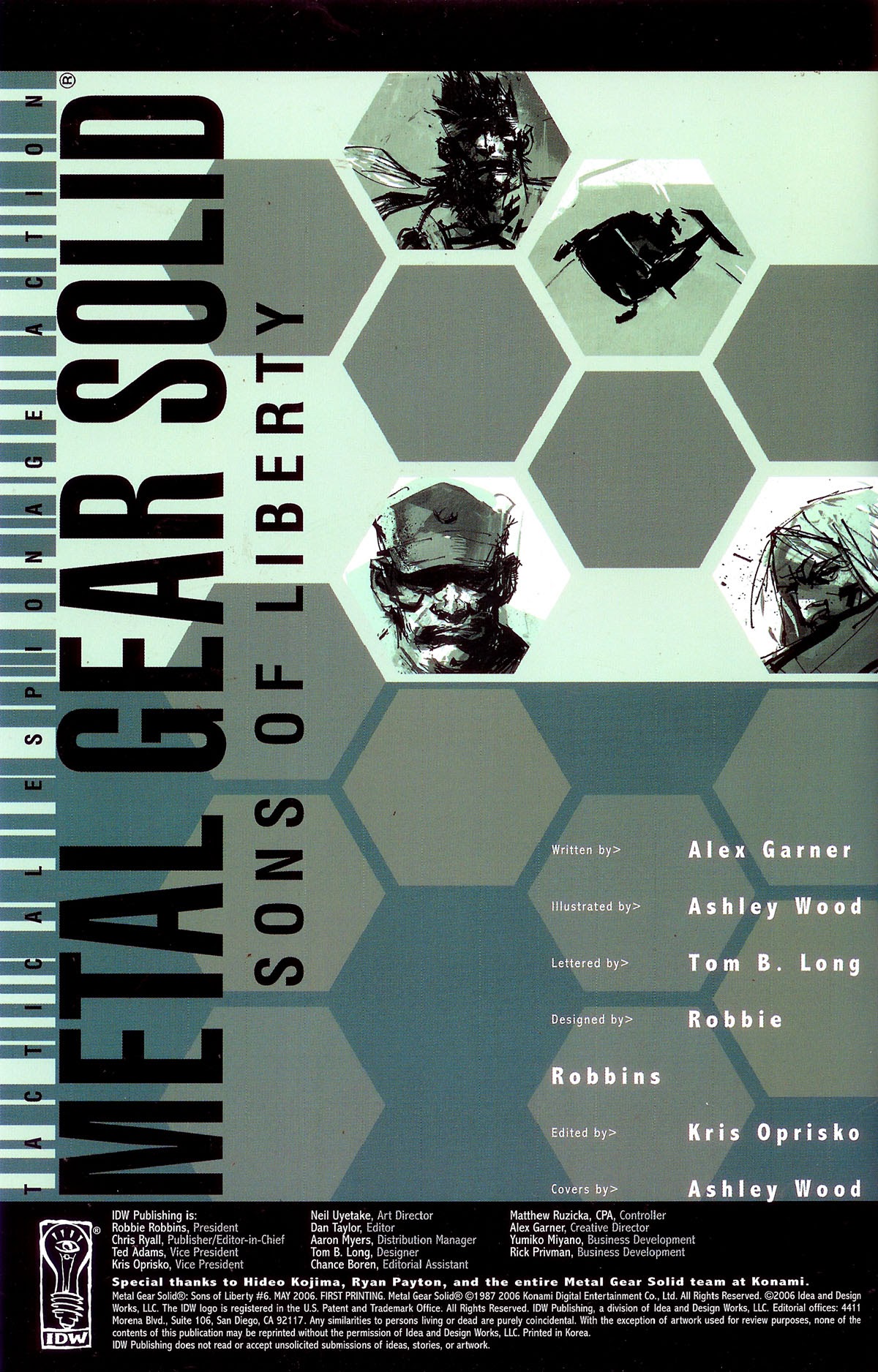 Read online Metal Gear Solid: Sons of Liberty comic -  Issue #6 - 3