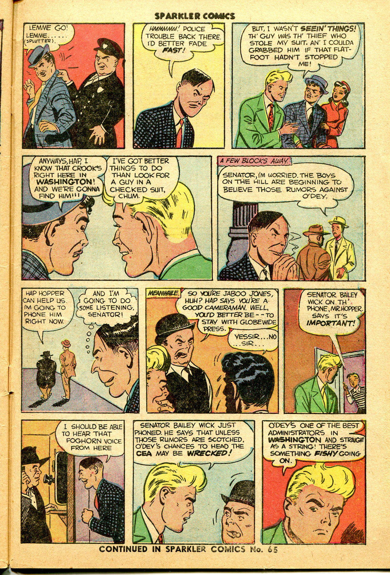 Read online Sparkler Comics comic -  Issue #64 - 49