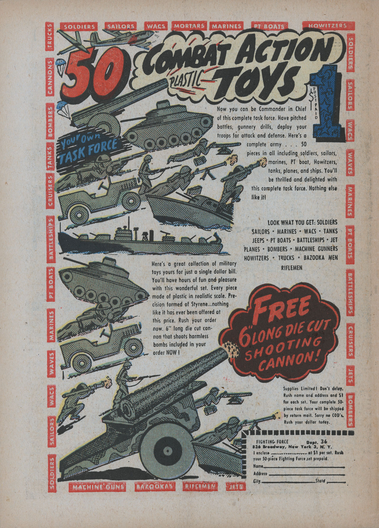 Read online G.I. Combat (1952) comic -  Issue #3 - 34