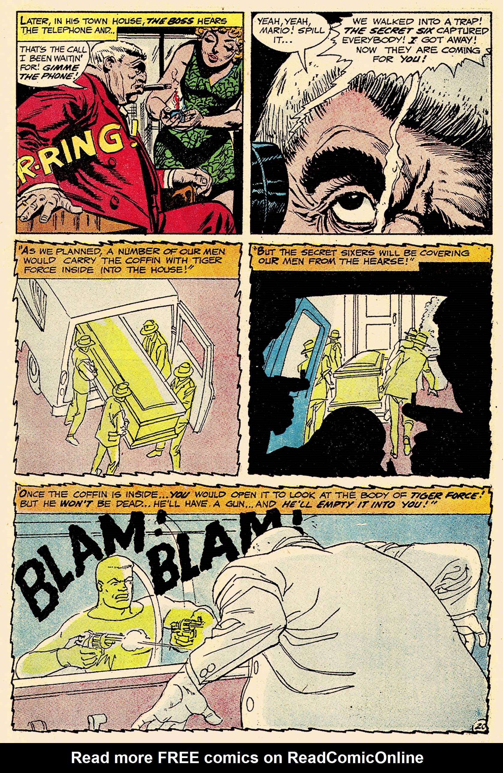 Read online Secret Six (1968) comic -  Issue #7 - 26