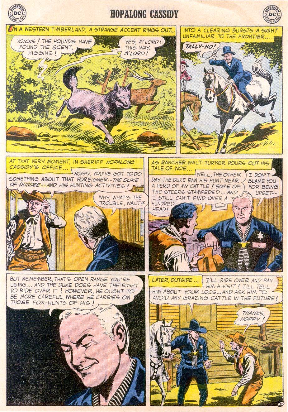 Read online Hopalong Cassidy comic -  Issue #116 - 27