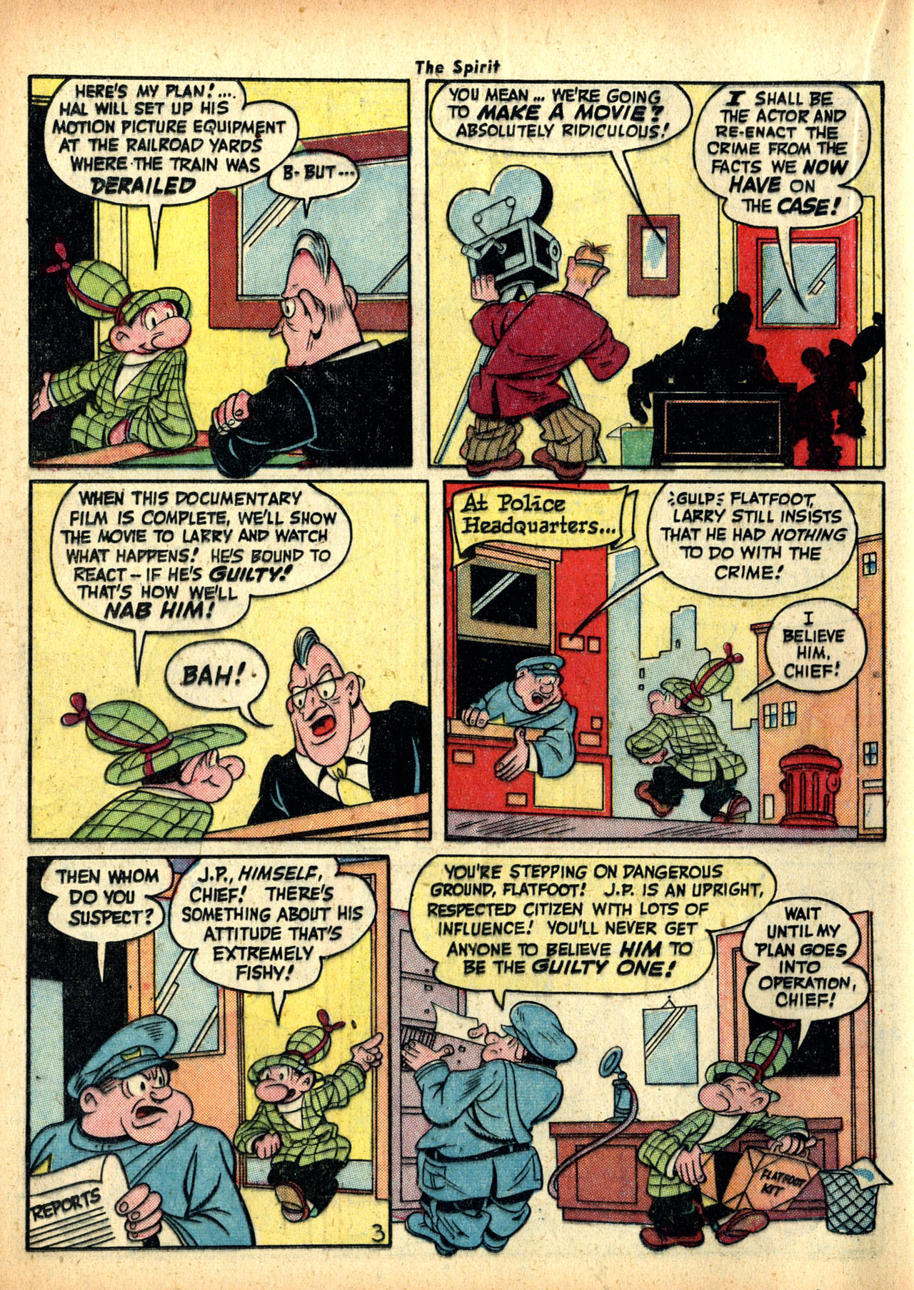 Read online The Spirit (1944) comic -  Issue #5 - 36