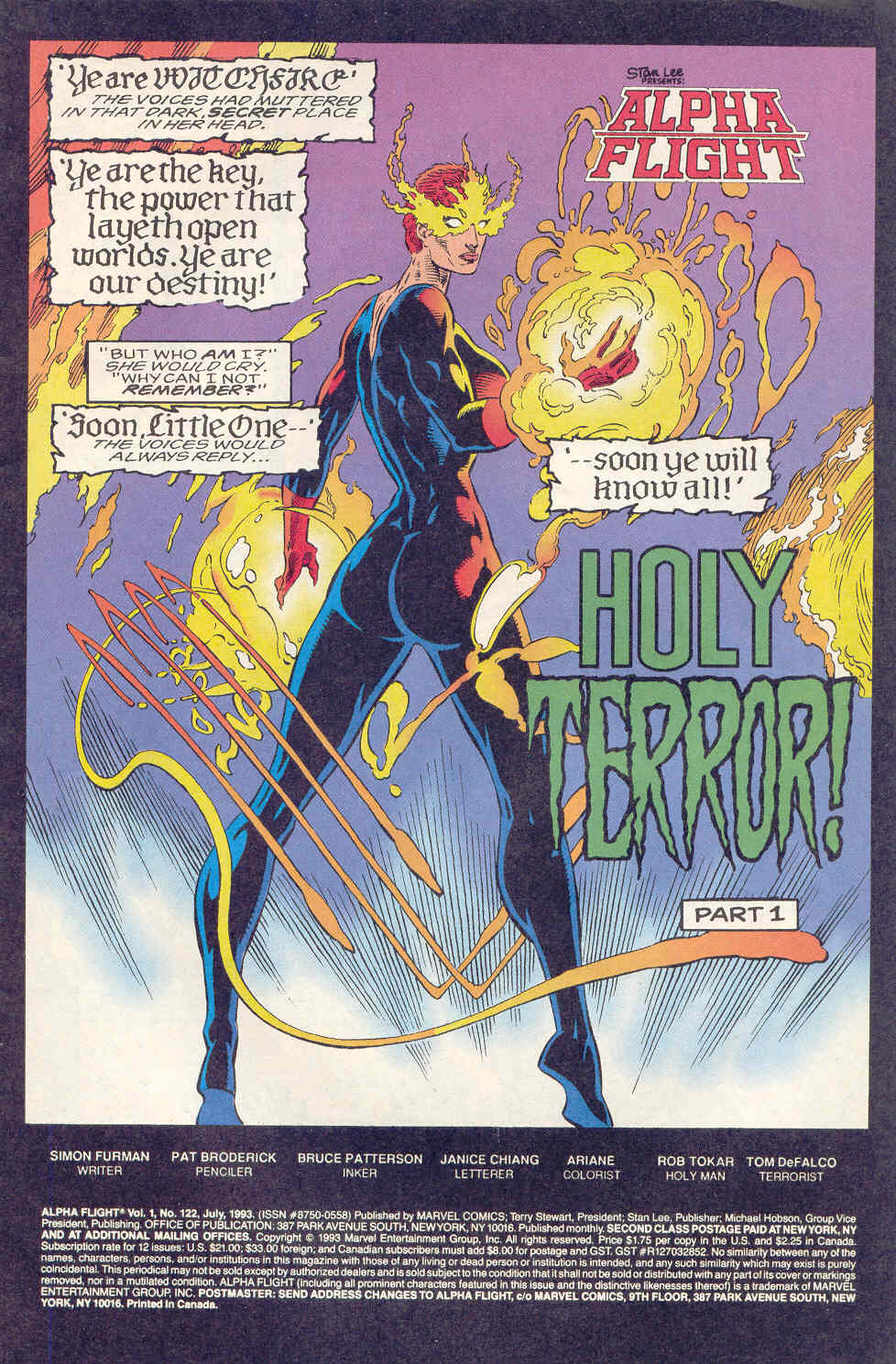 Read online Alpha Flight (1983) comic -  Issue #122 - 2