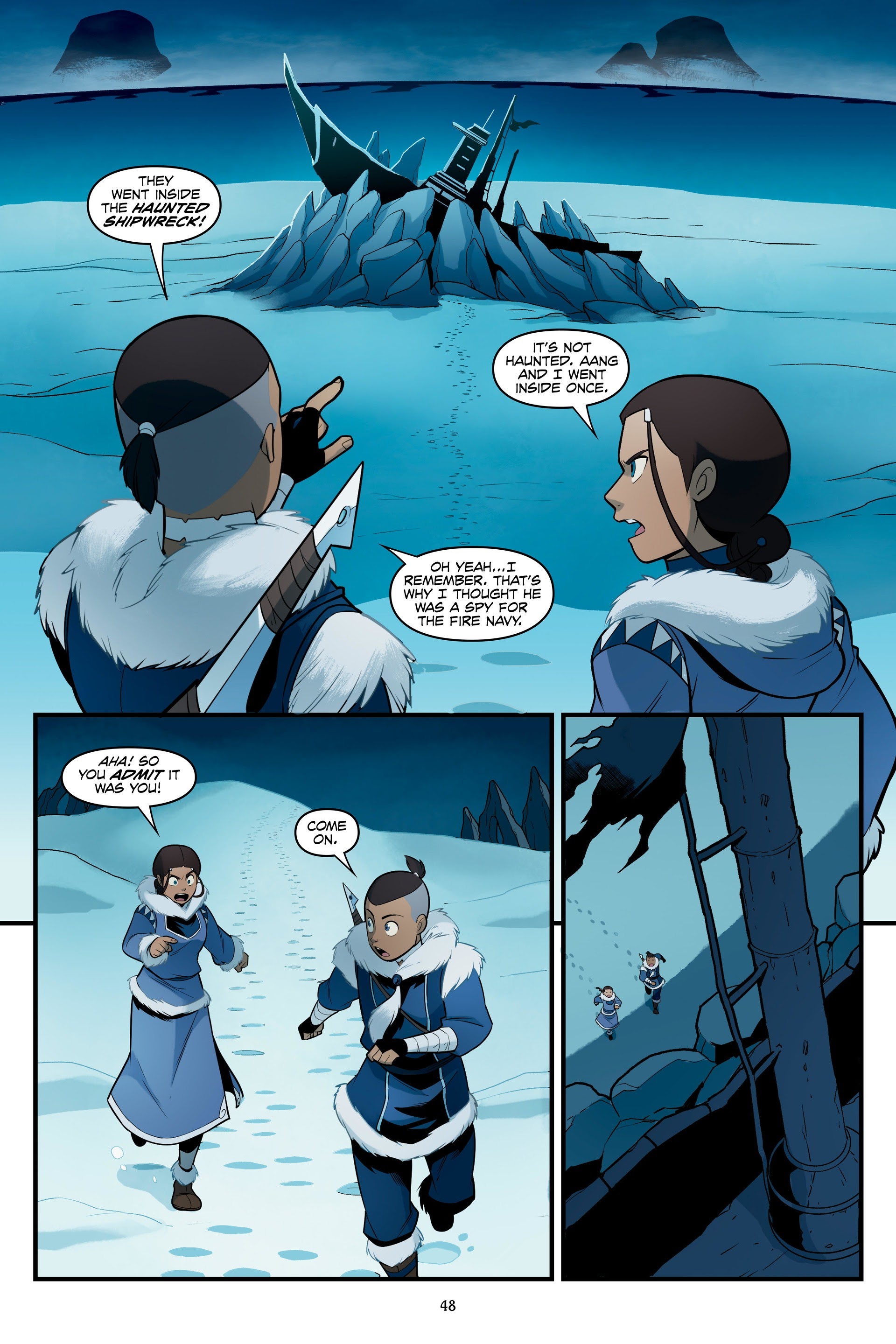 Read online Avatar: The Last Airbender--North and South Omnibus comic -  Issue # TPB (Part 1) - 48