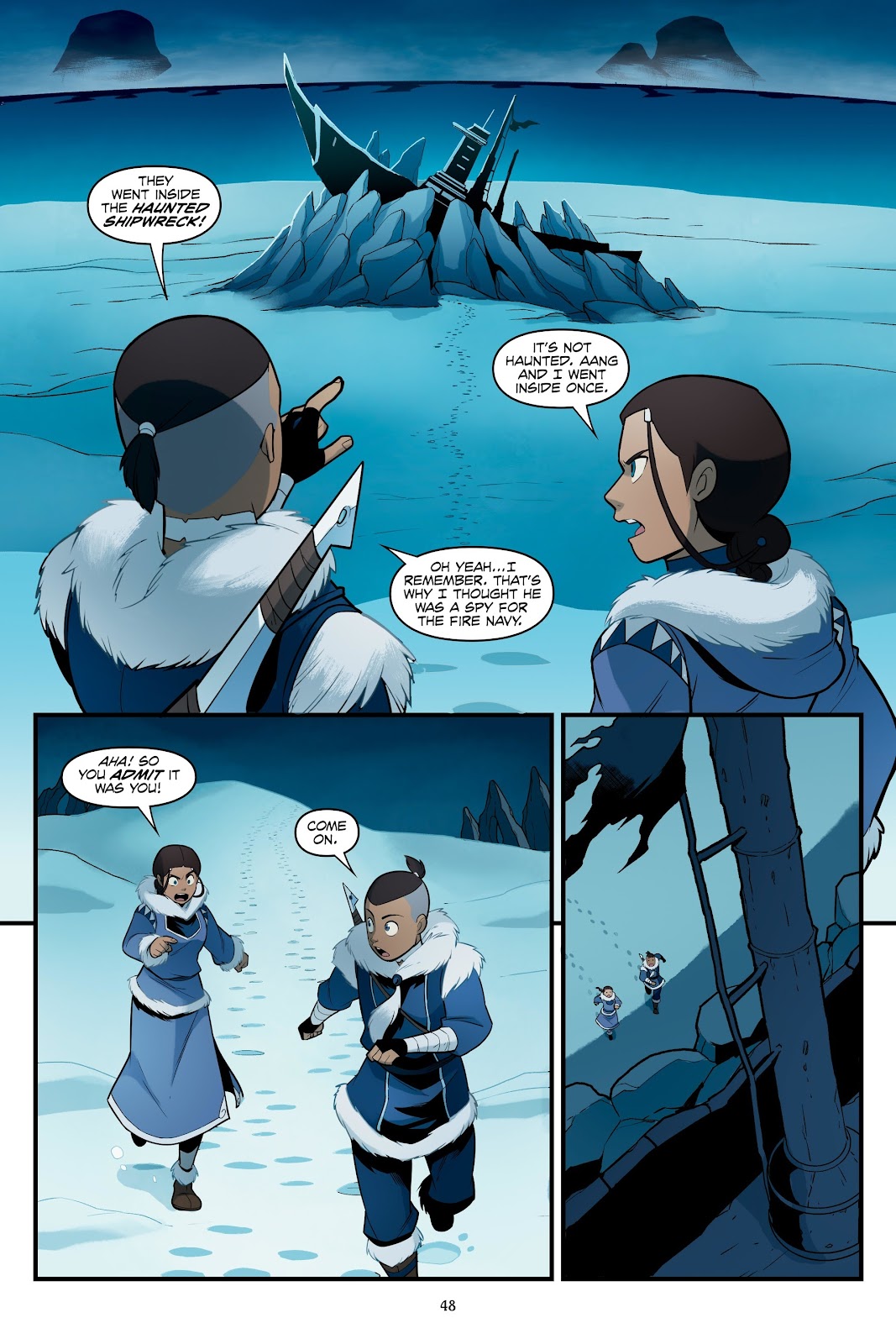Avatar: The Last Airbender--North and South Omnibus issue TPB (Part 1) - Page 48