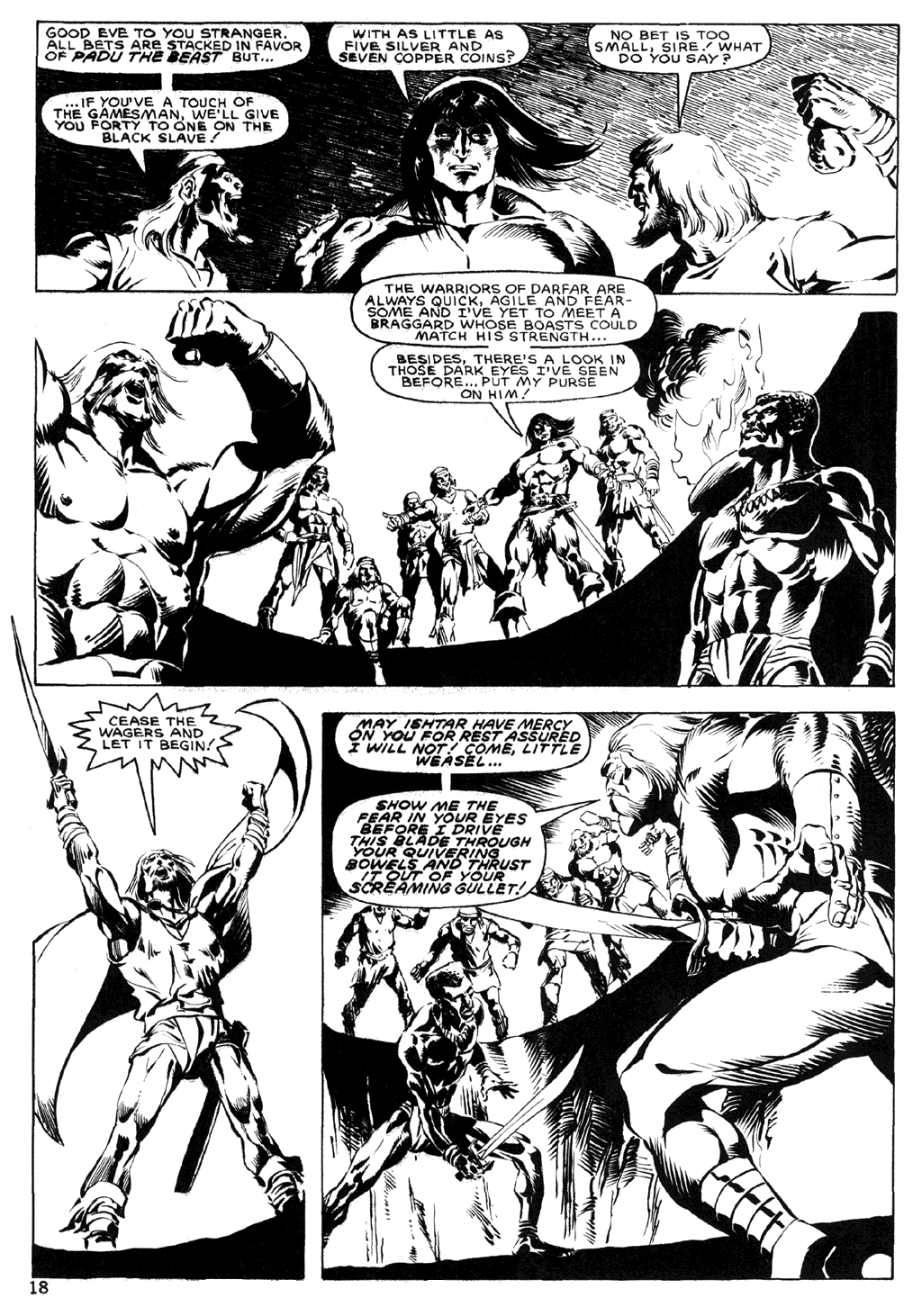 The Savage Sword Of Conan issue 120 - Page 19