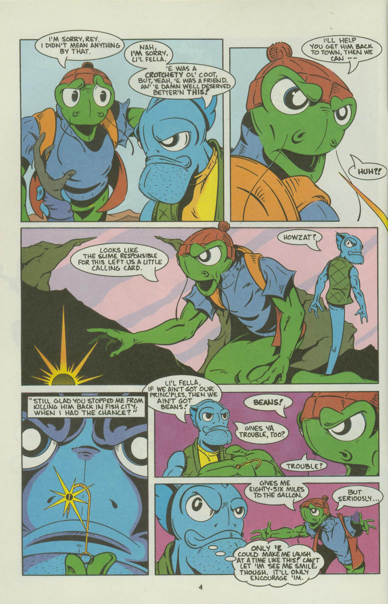 Read online The Fish Police comic -  Issue #16 - 6