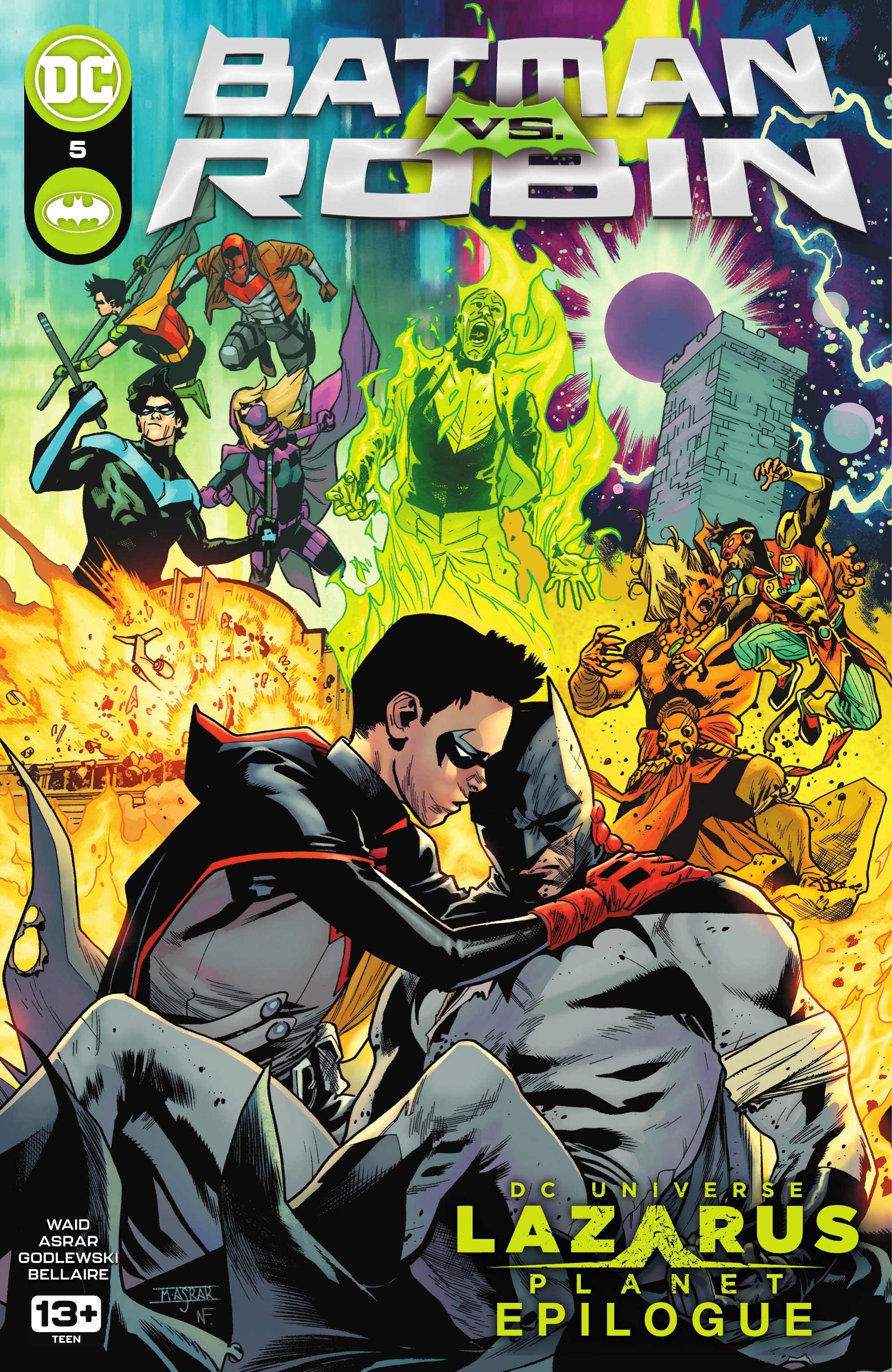 Read online Batman vs. Robin comic -  Issue #5 - 1