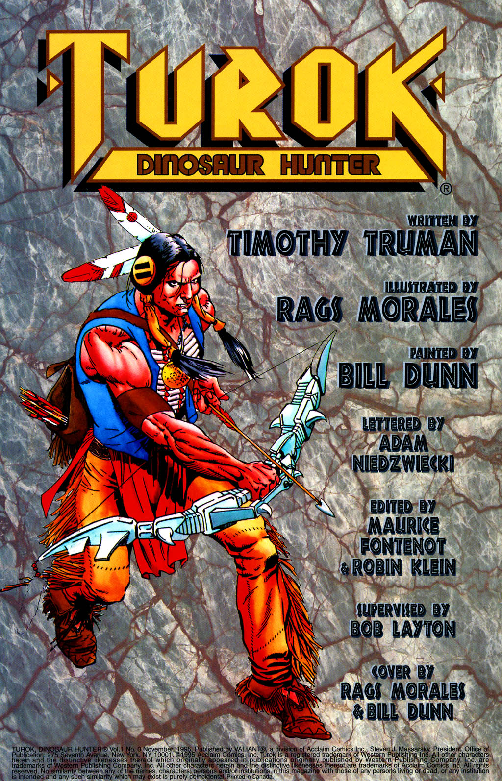 Read online Turok, Dinosaur Hunter (1993) comic -  Issue #0 - 2