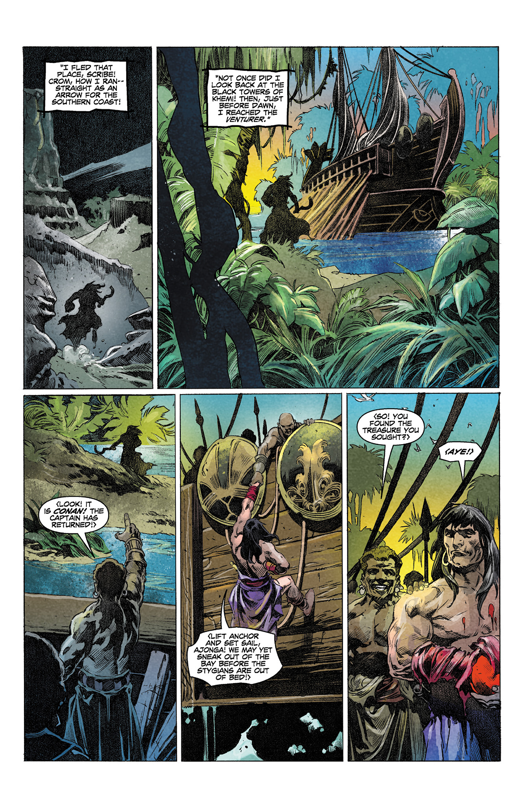Read online King Conan: The Conqueror comic -  Issue #5 - 7
