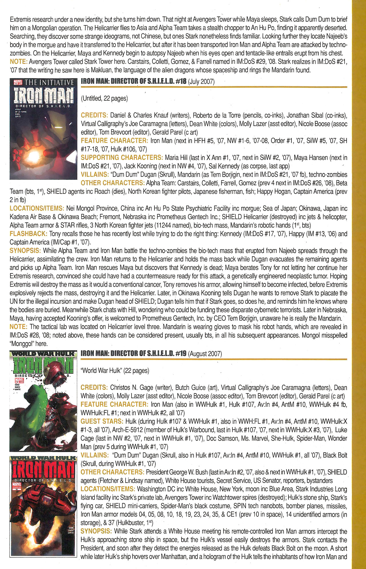 Read online Official Index to the Marvel Universe comic -  Issue #12 - 41