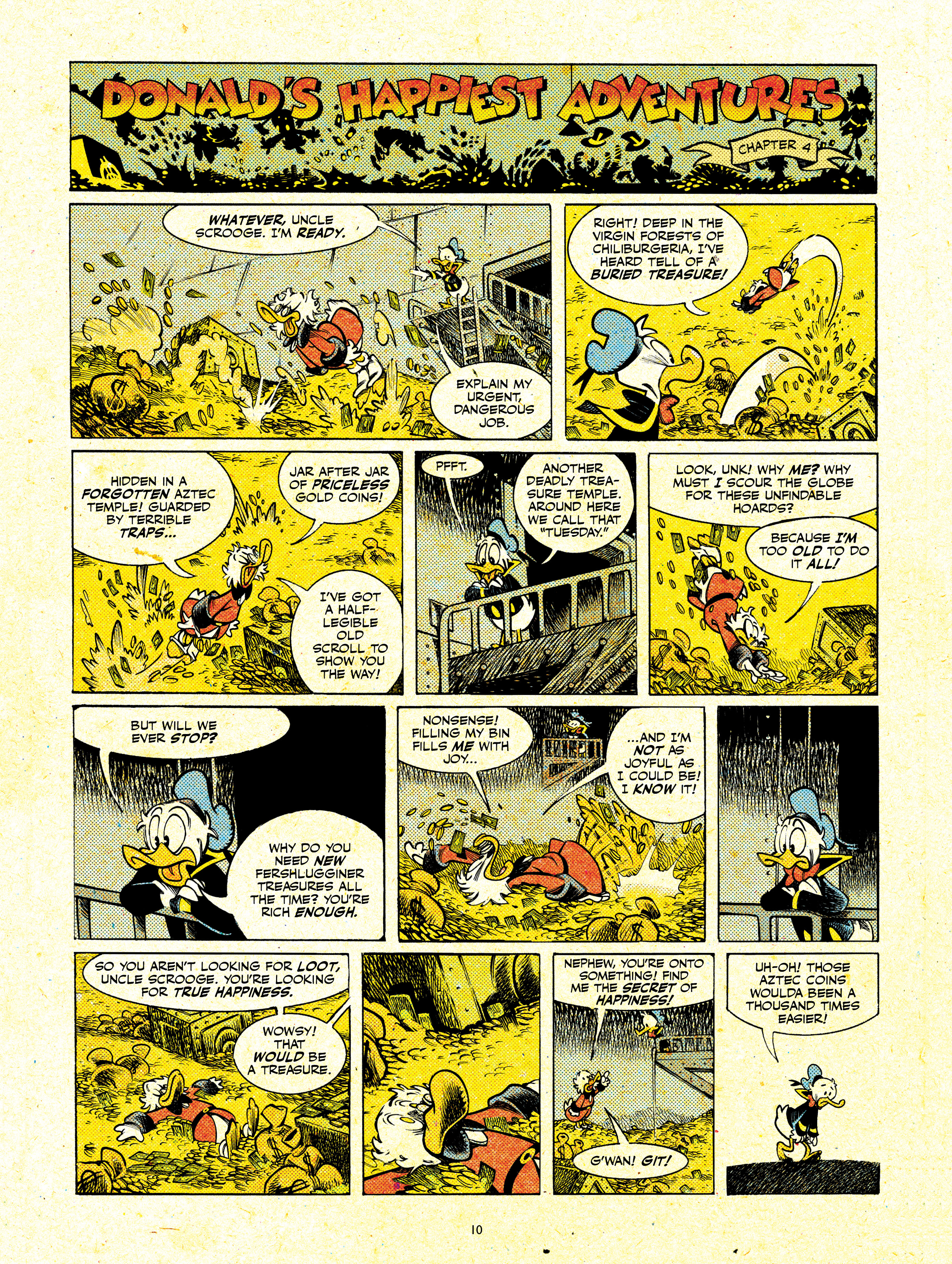 Read online Walt Disney's Donald Duck: Donald's Happiest Adventures comic -  Issue # Full - 10