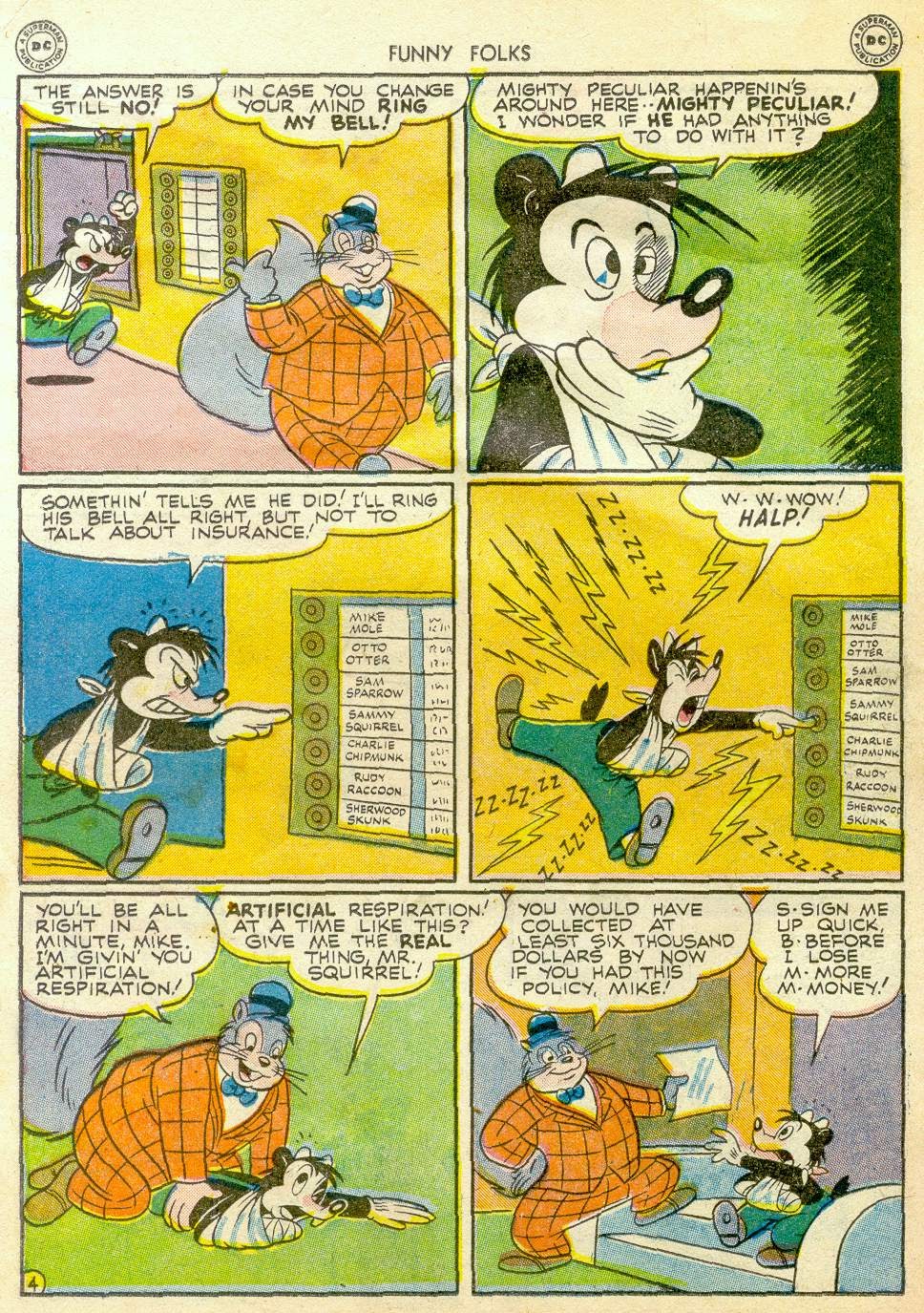 Read online Funny Folks comic -  Issue #5 - 38