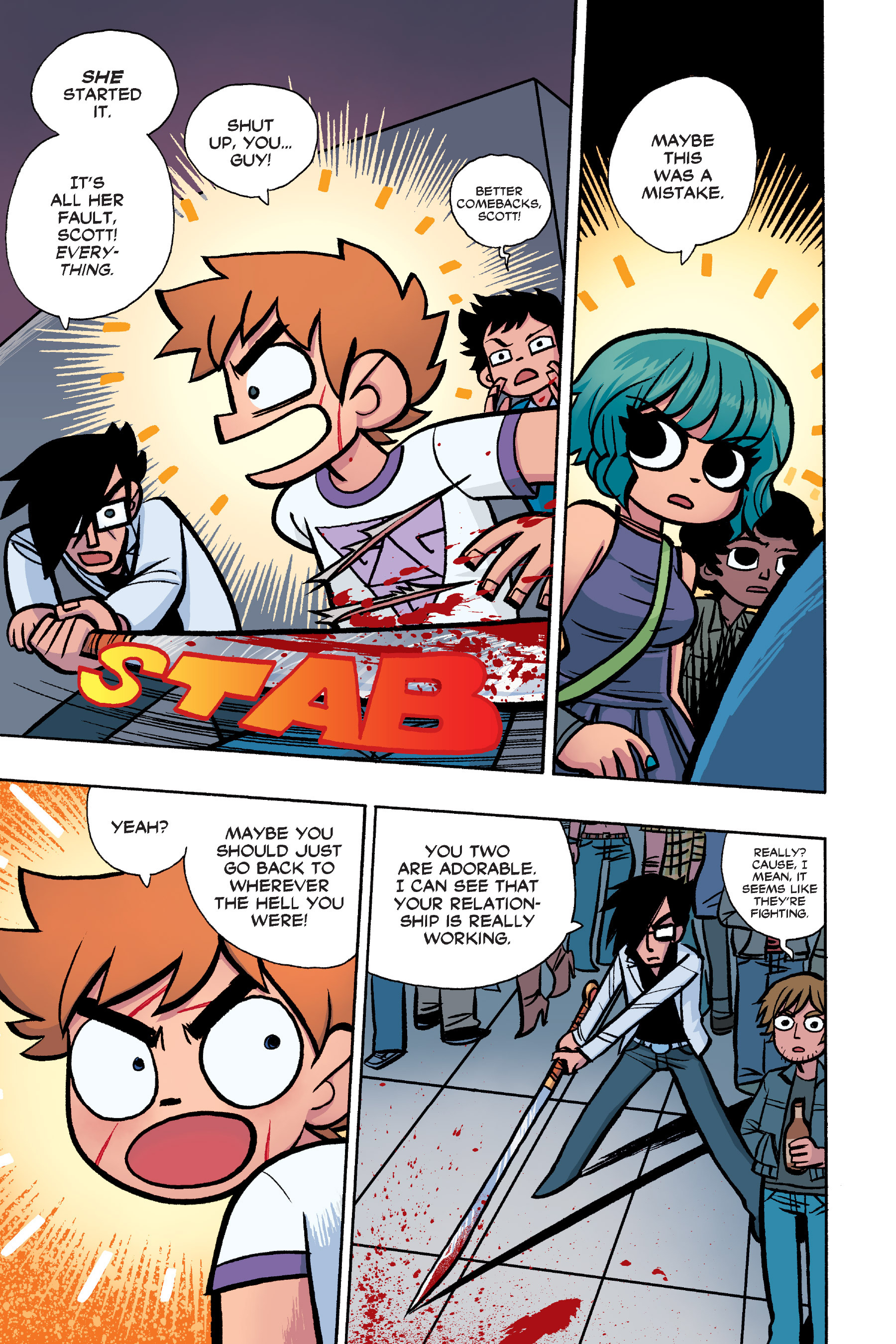 Read online Scott Pilgrim comic -  Issue #6 - 150