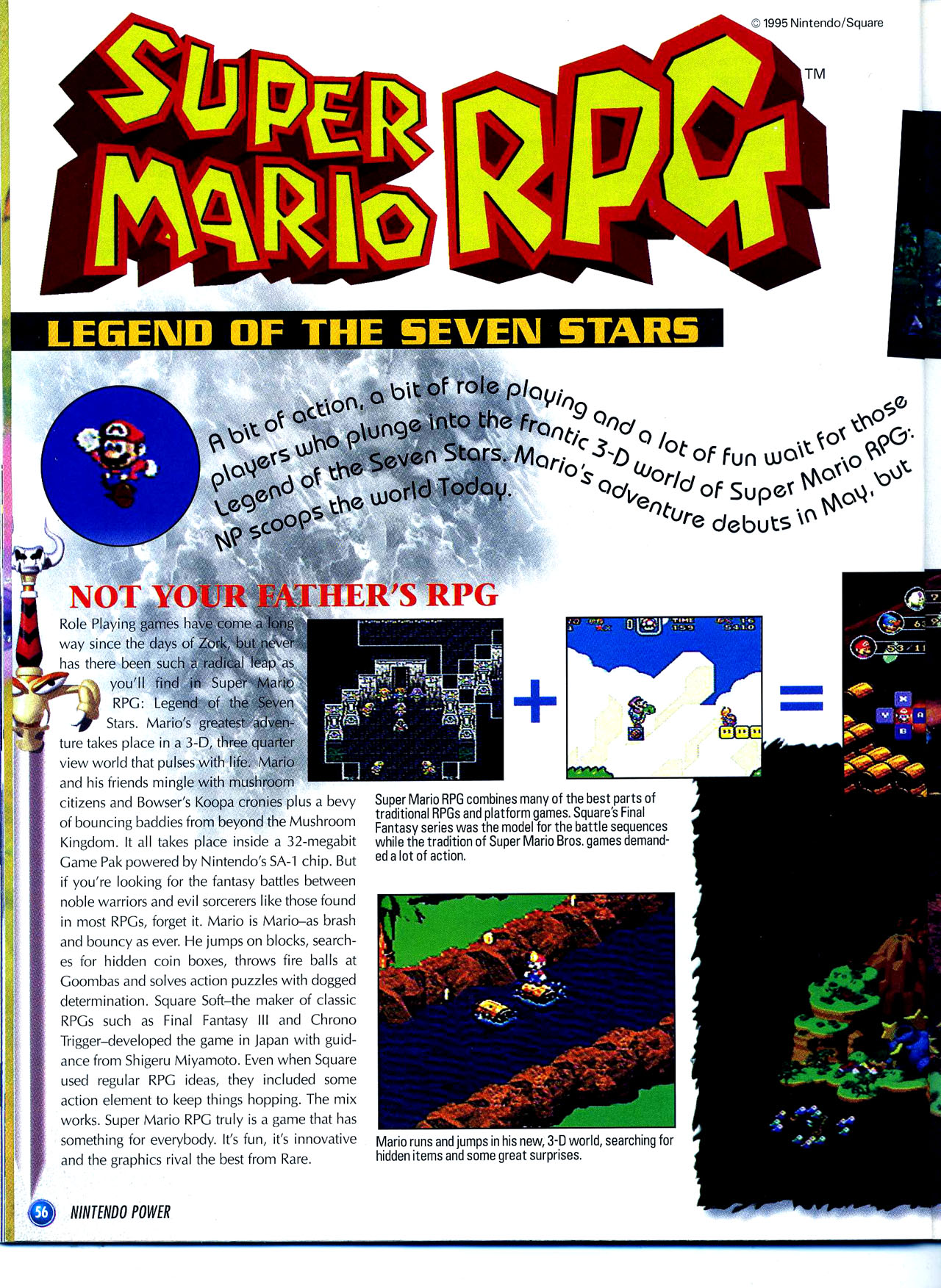 Read online Nintendo Power comic -  Issue #82 - 57