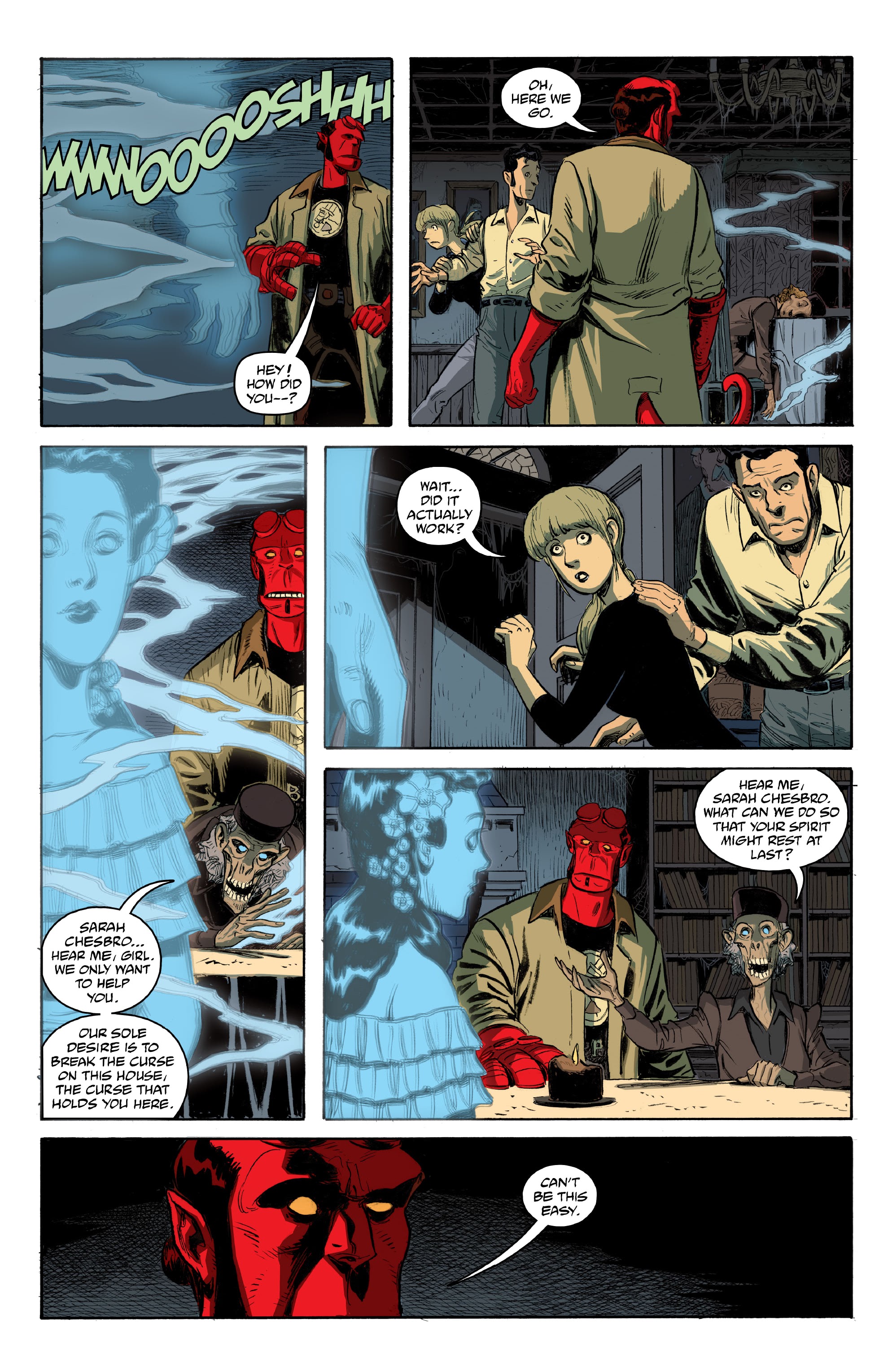 Read online Hellboy and the B.P.R.D.: The Secret of Chesbro House comic -  Issue #1 - 23