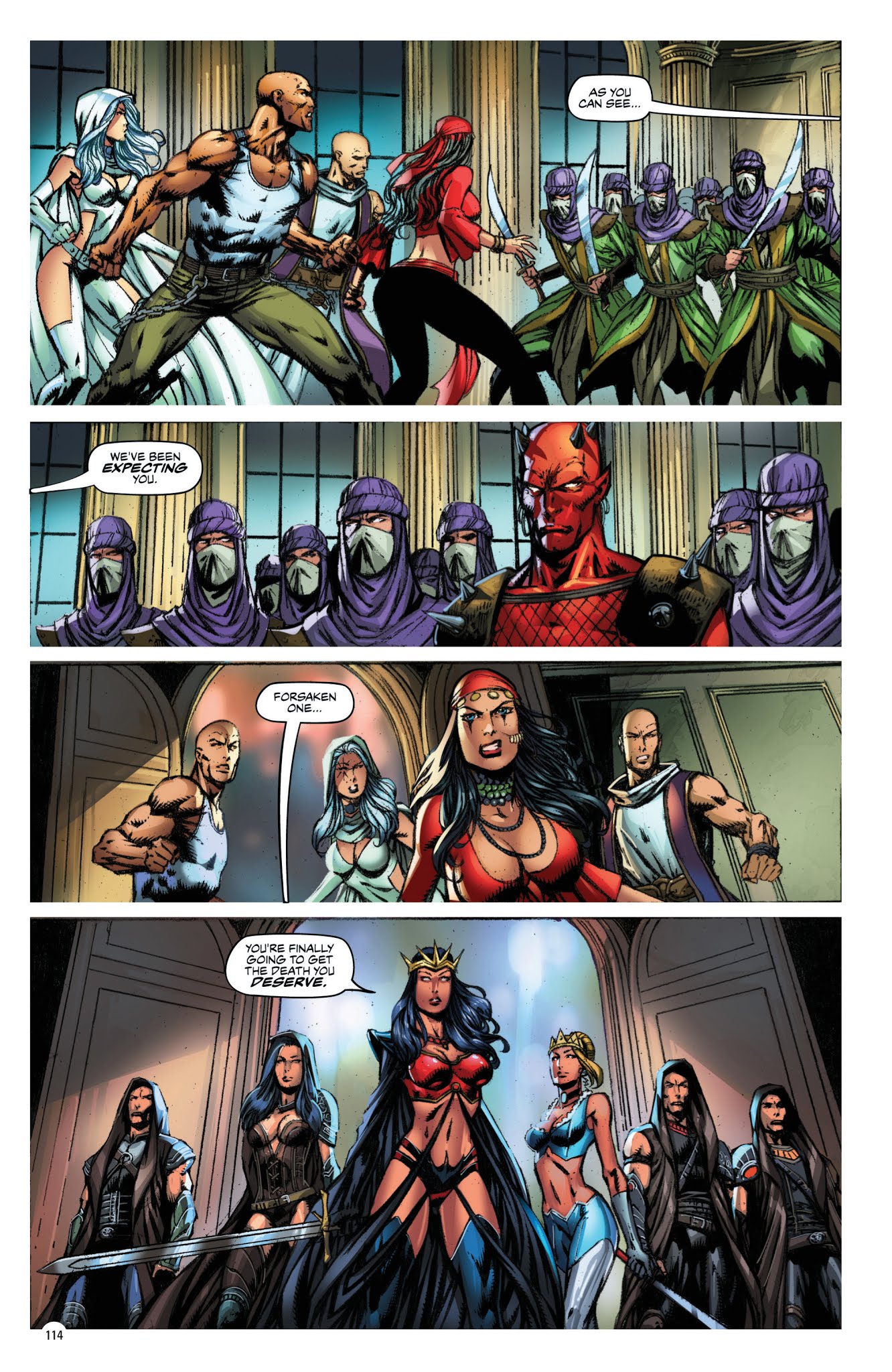 Read online Grimm Fairy Tales: Tarot comic -  Issue # _TPB (Part 2) - 15