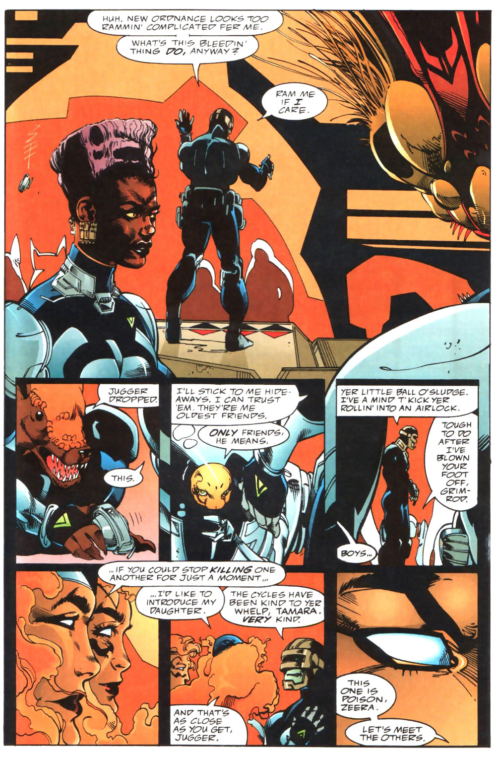 Read online Alien Legion: On the Edge comic -  Issue #3 - 39