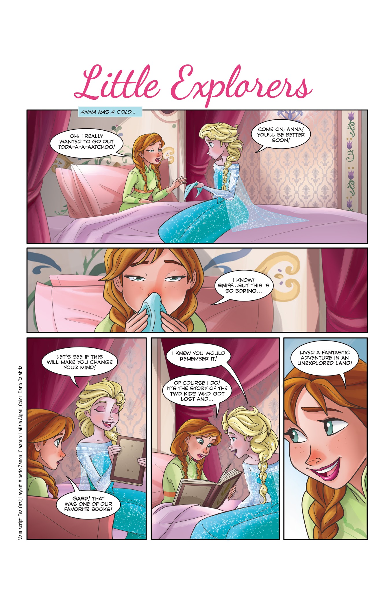 Read online Disney Frozen comic -  Issue #7 - 21