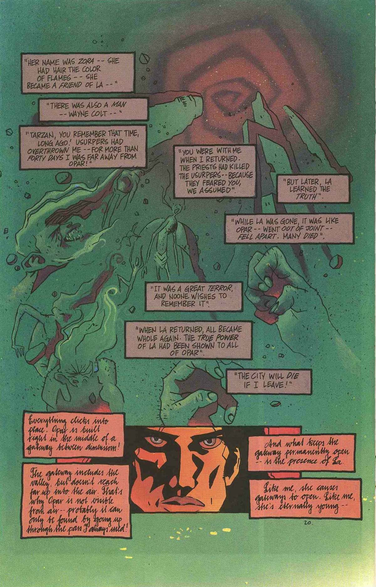 Read online Tarzan: Love, Lies and the Lost City comic -  Issue #2 - 22