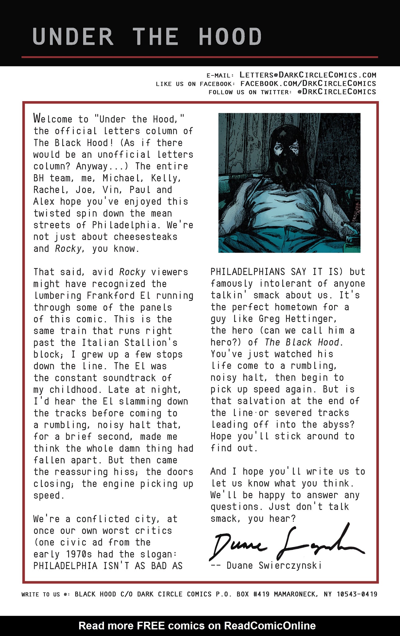 Read online The Black Hood (2015) comic -  Issue #1 - 27