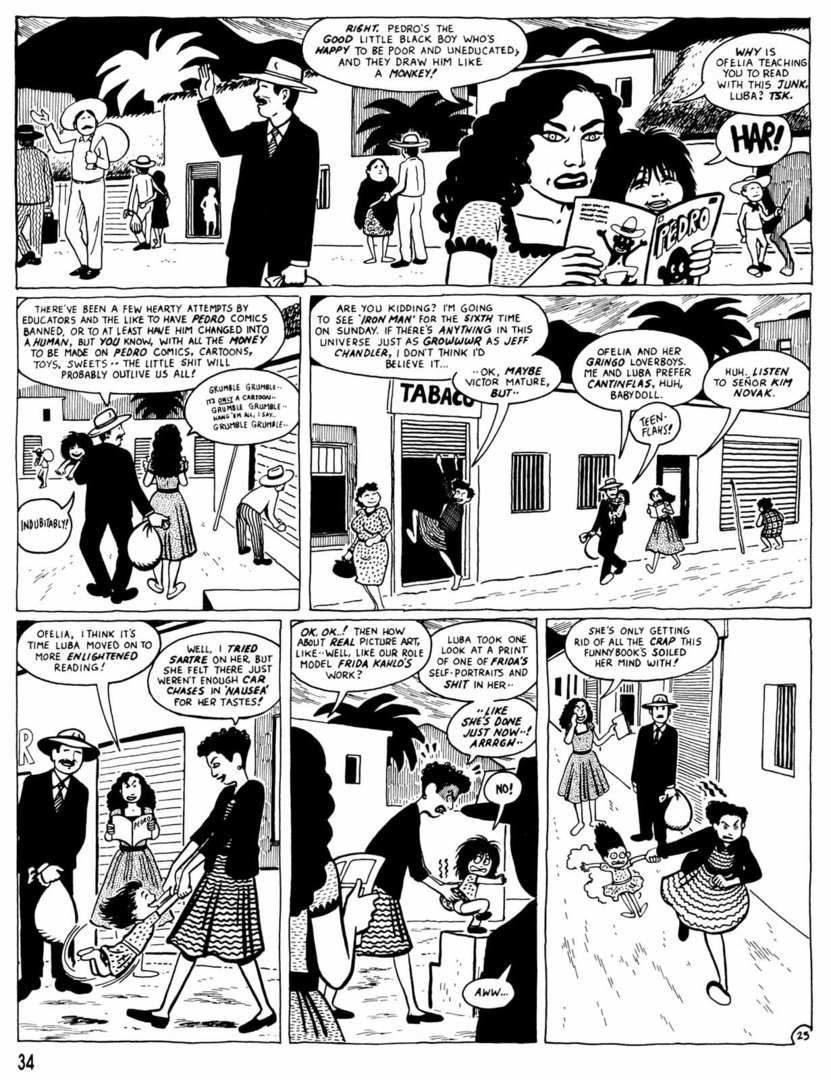 Read online Love and Rockets (1982) comic -  Issue #30 - 37