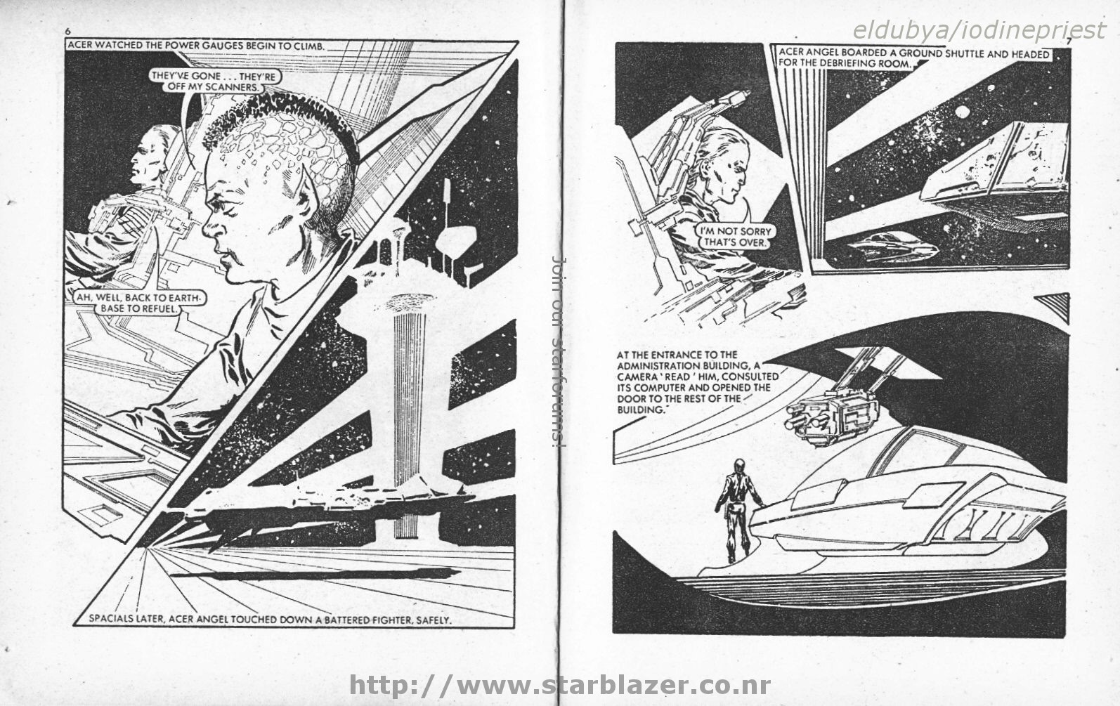 Read online Starblazer comic -  Issue #24 - 5