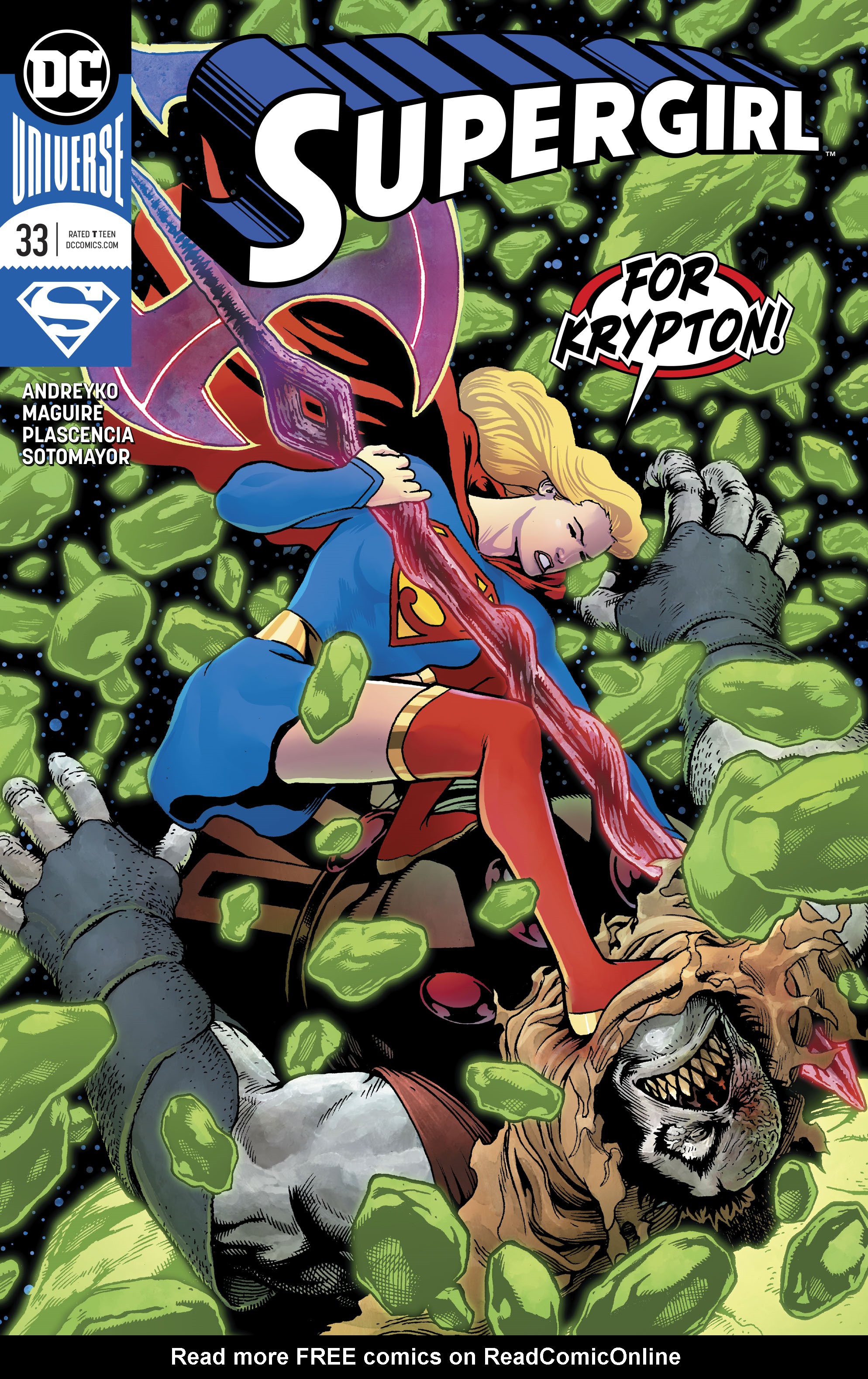 Read online Supergirl (2016) comic -  Issue #33 - 1