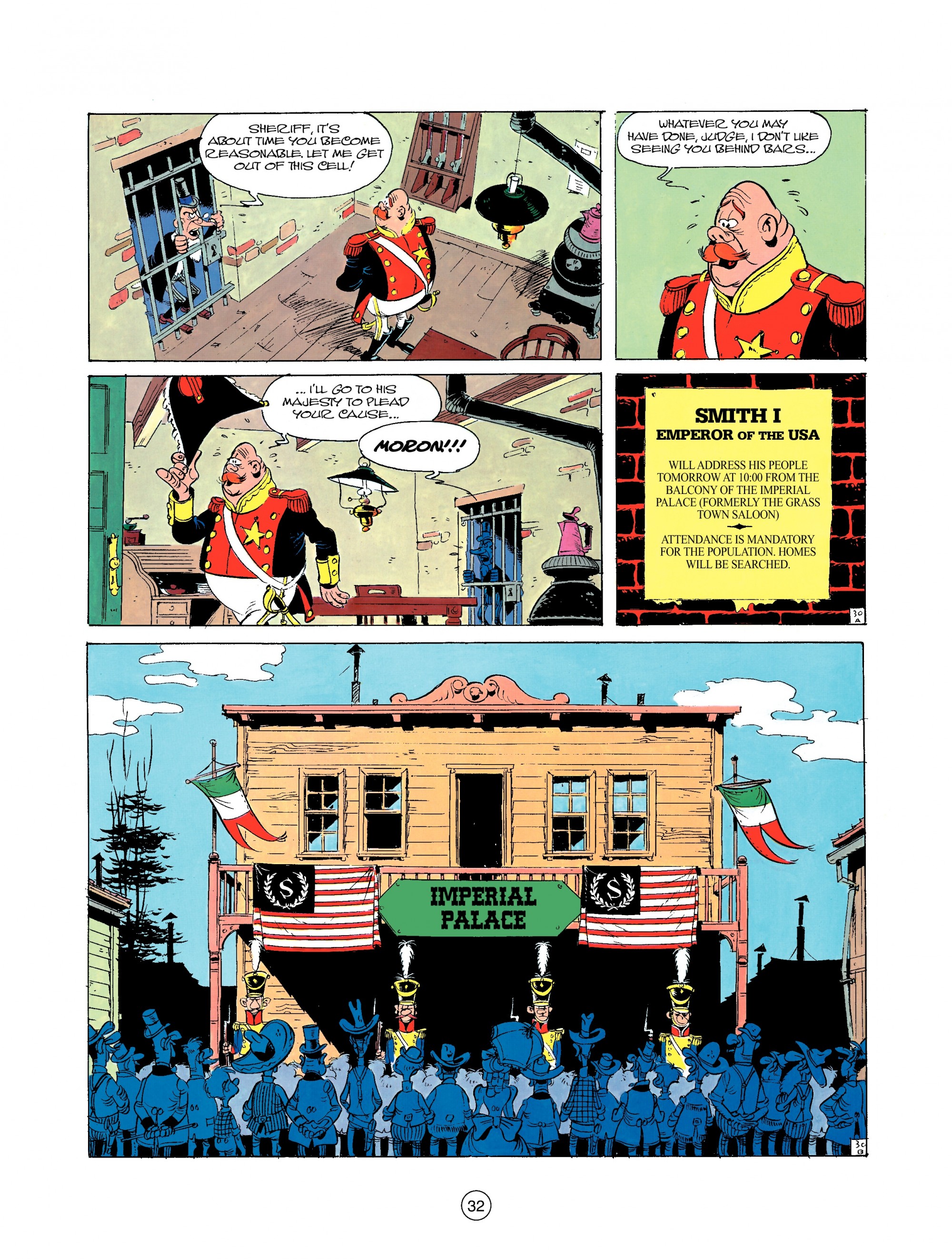 Read online A Lucky Luke Adventure comic -  Issue #22 - 32