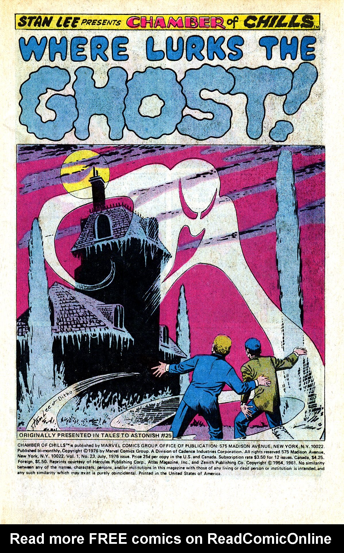 Read online Chamber of Chills (1972) comic -  Issue #23 - 3
