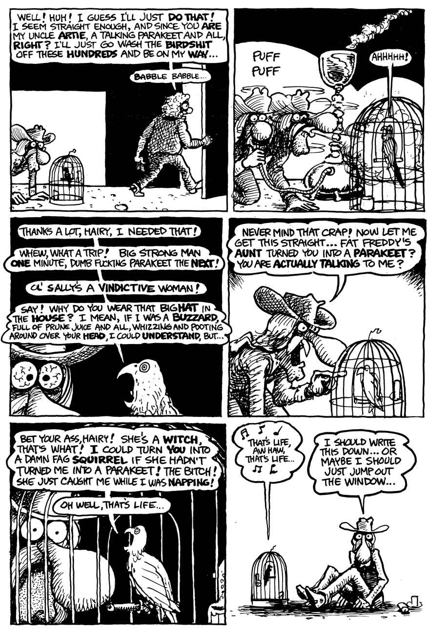 Read online The Fabulous Furry Freak Brothers comic -  Issue #6 - 7