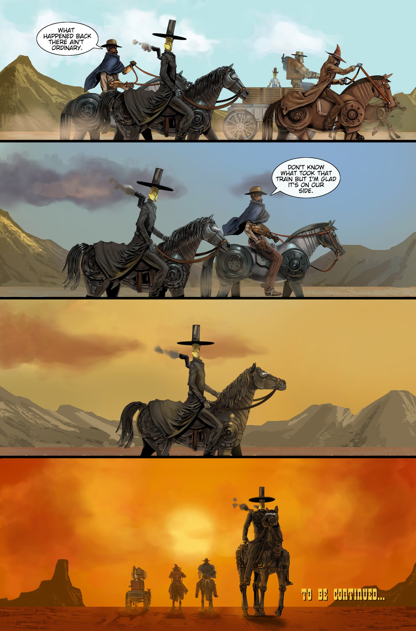 Read online Robot Western comic -  Issue #1 - 27