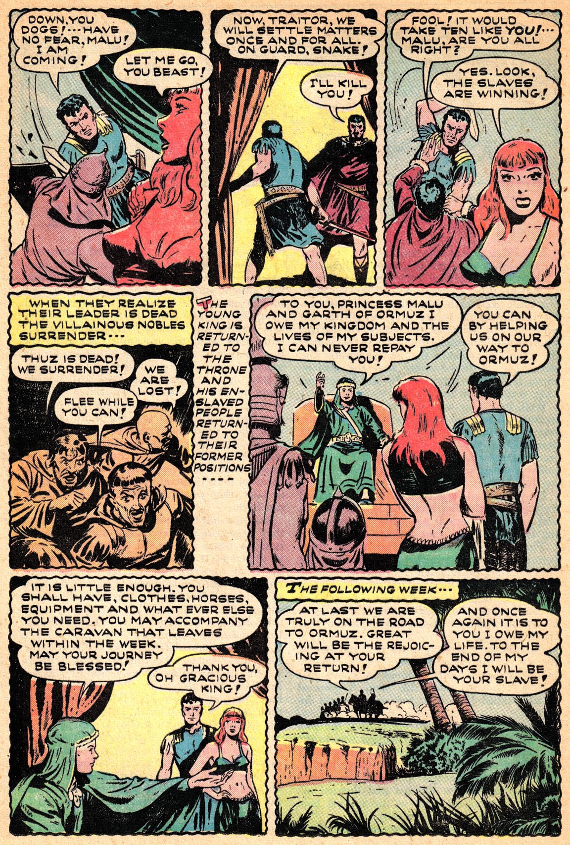 Read online Slave Girl Comics comic -  Issue #1 - 17