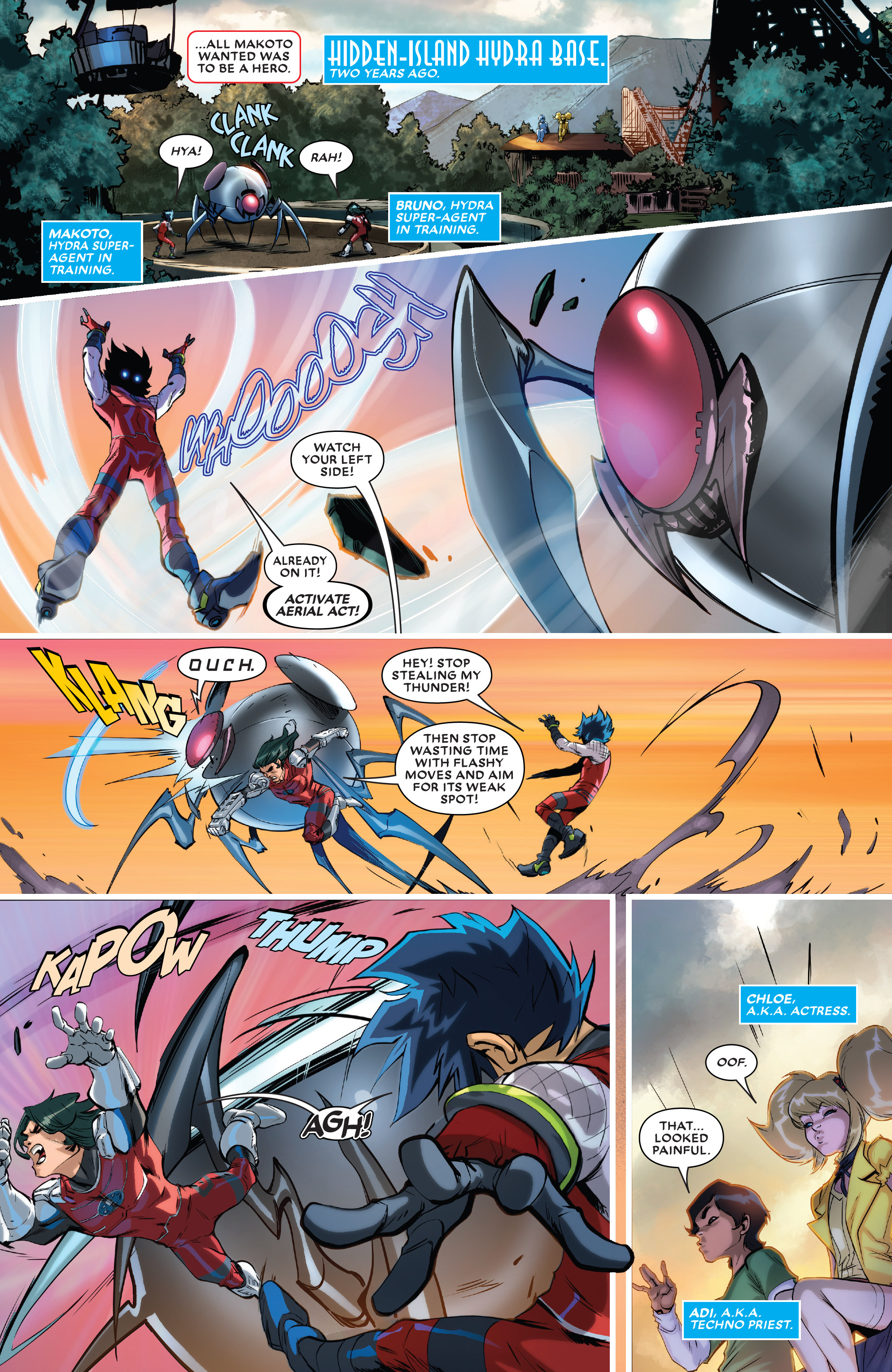 Read online Future Fight Firsts: Luna Snow comic -  Issue #Future Fight Firsts White Fox - 25