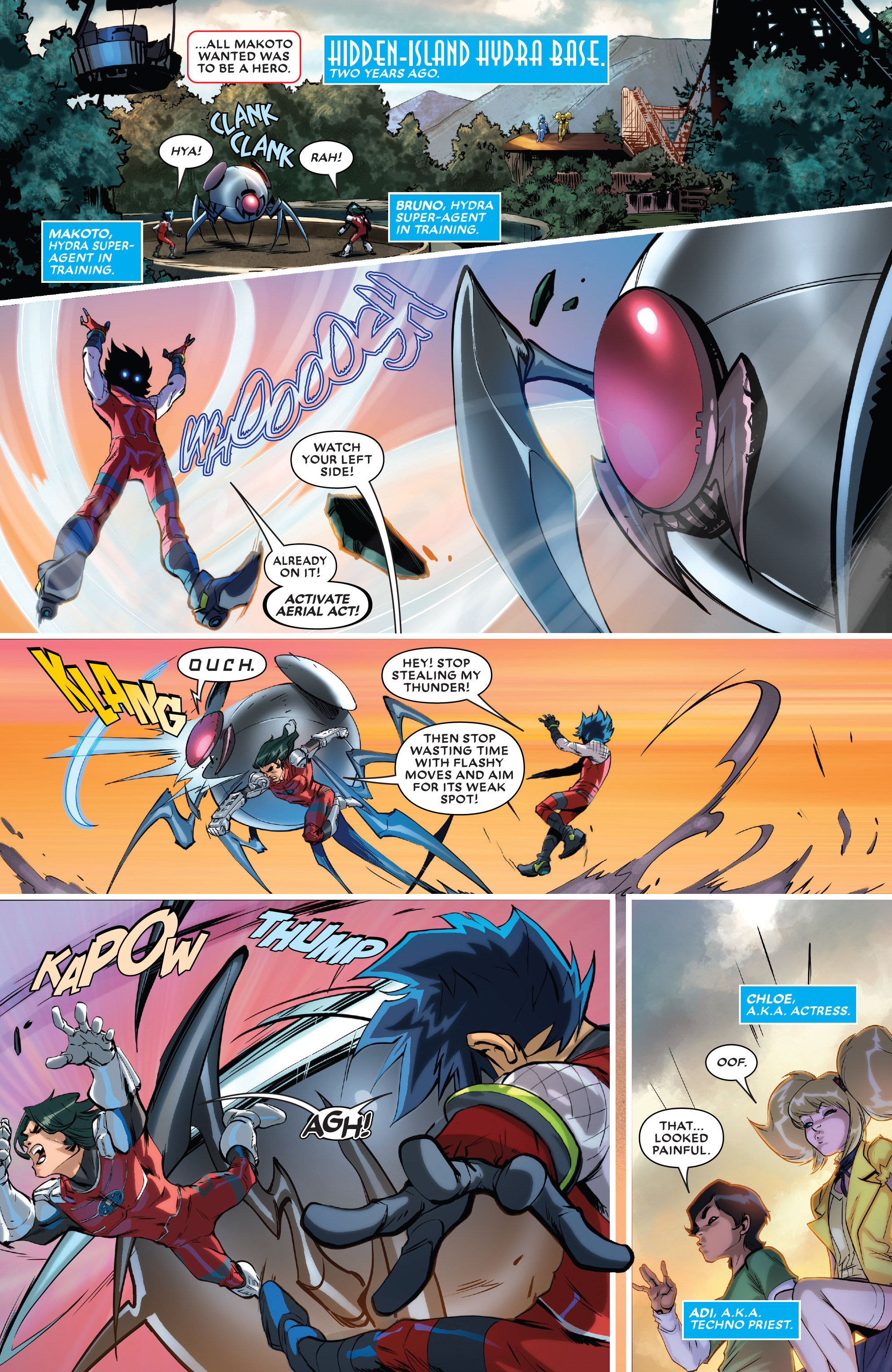Read online Future Fight Firsts: Luna Snow comic -  Issue #Future Fight Firsts White Fox - 25
