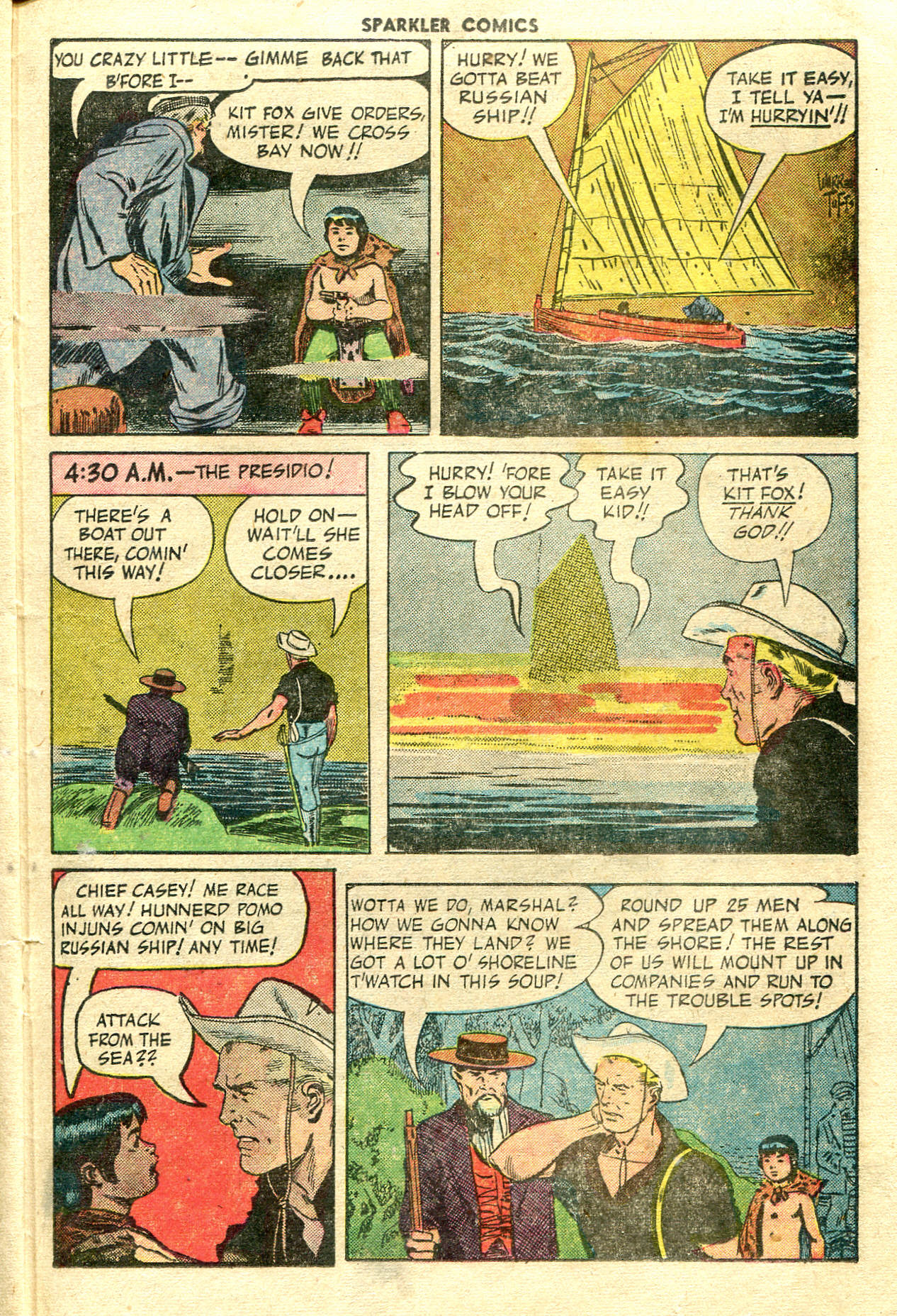 Read online Sparkler Comics comic -  Issue #109 - 23