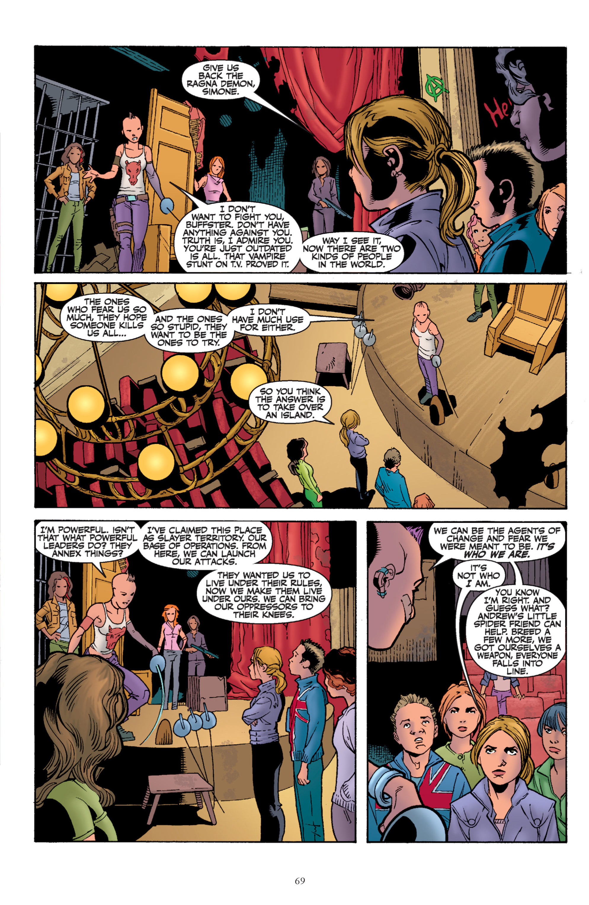 Read online Buffy the Vampire Slayer Season Eight comic -  Issue # _TPB 5 - Predators and Prey - 70