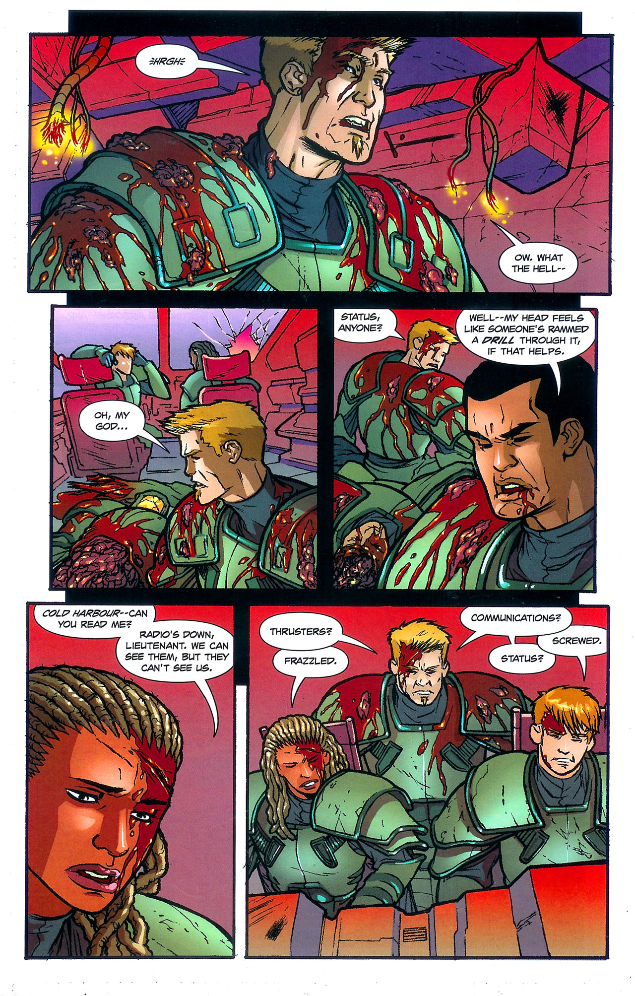 Read online Starship Troopers (2007) comic -  Issue #2 - 7
