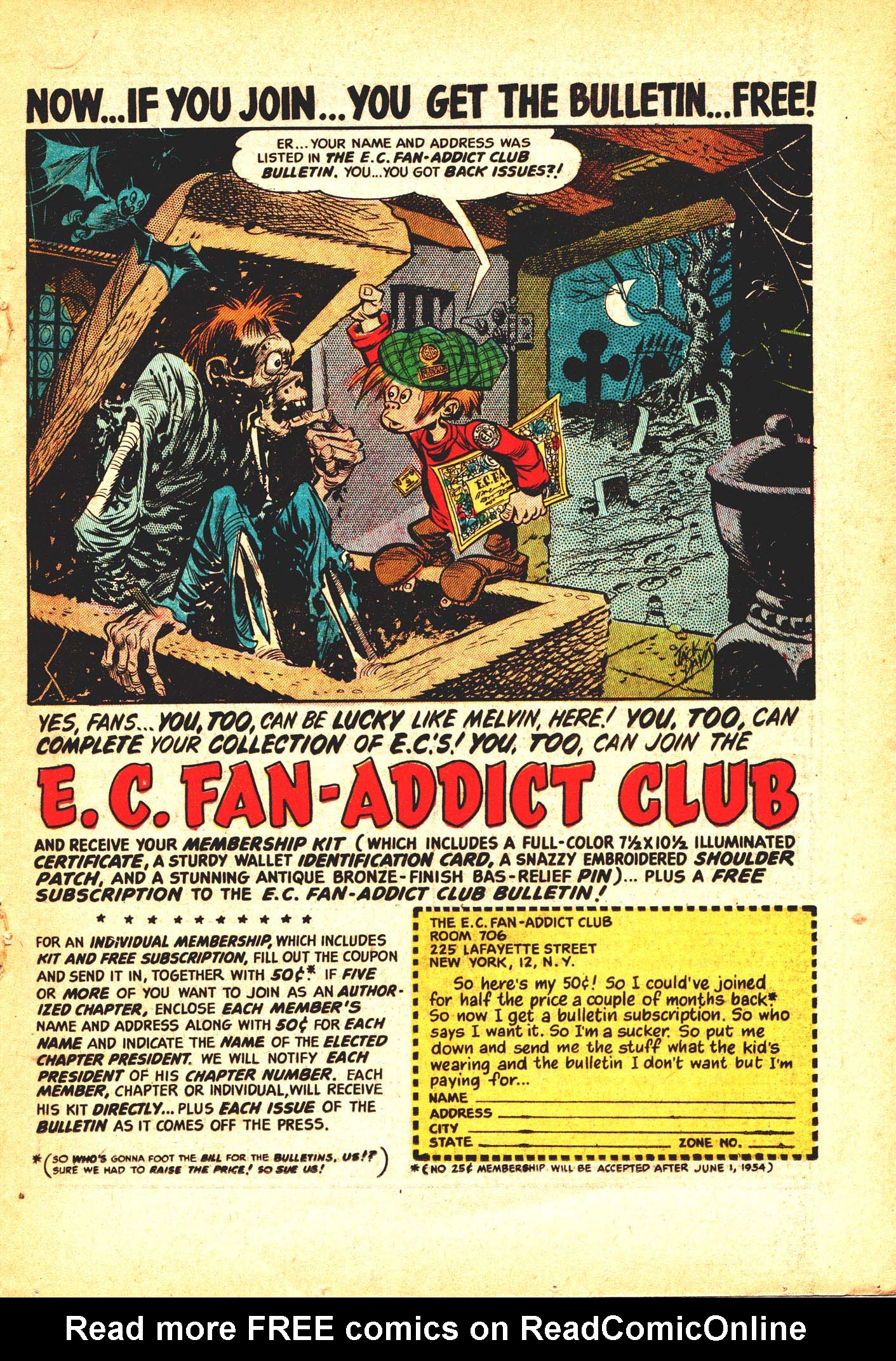 Read online The Vault of Horror (1950) comic -  Issue #38 - 20