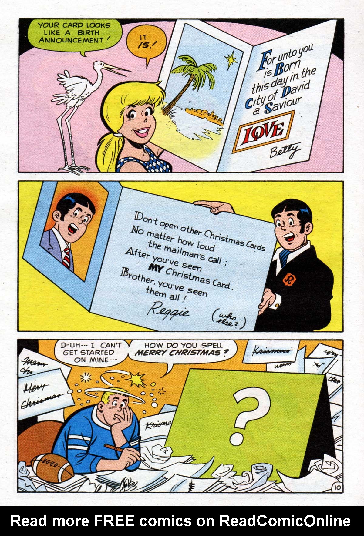 Read online Archie's Holiday Fun Digest comic -  Issue #7 - 81