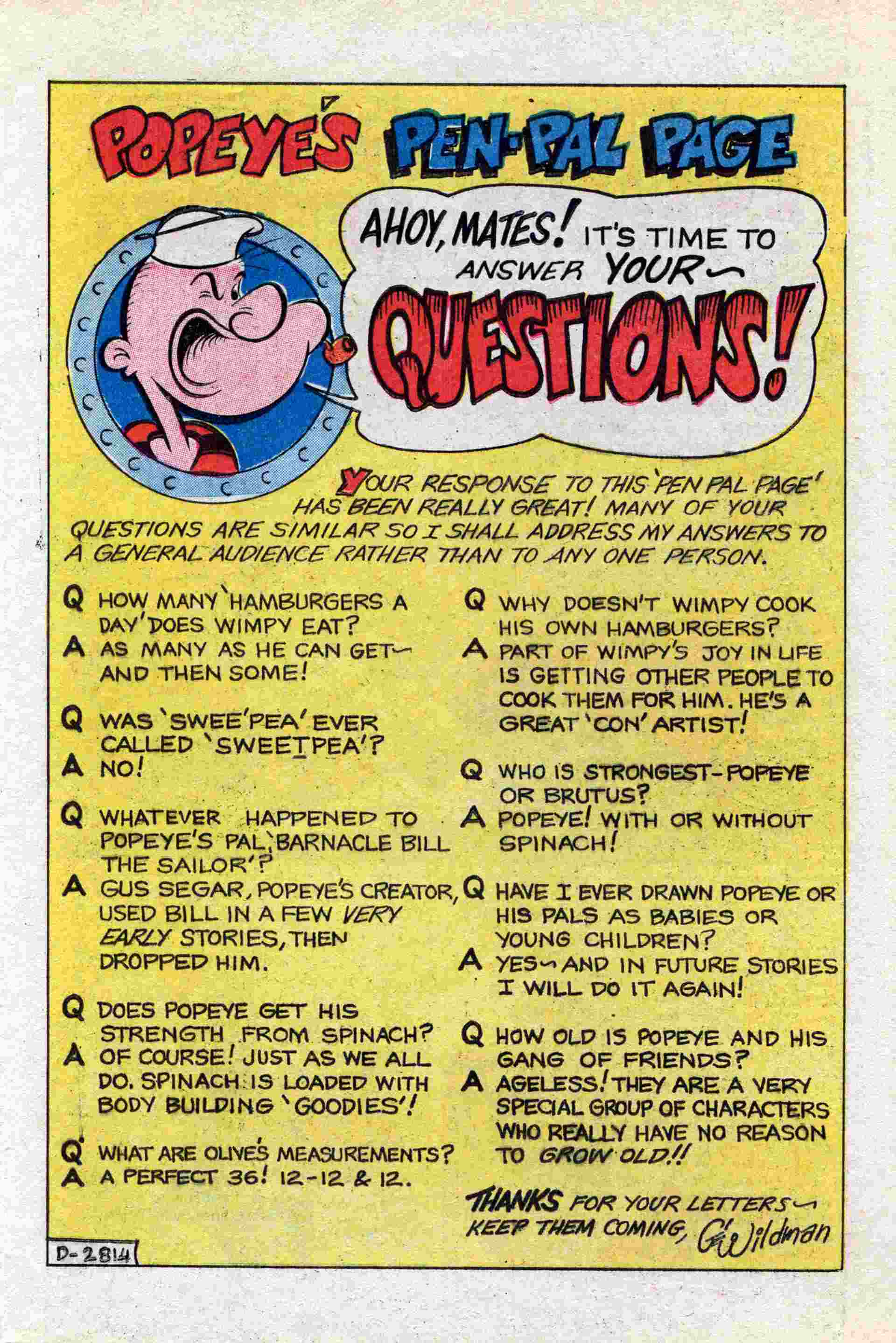Read online Popeye (1948) comic -  Issue #115 - 24