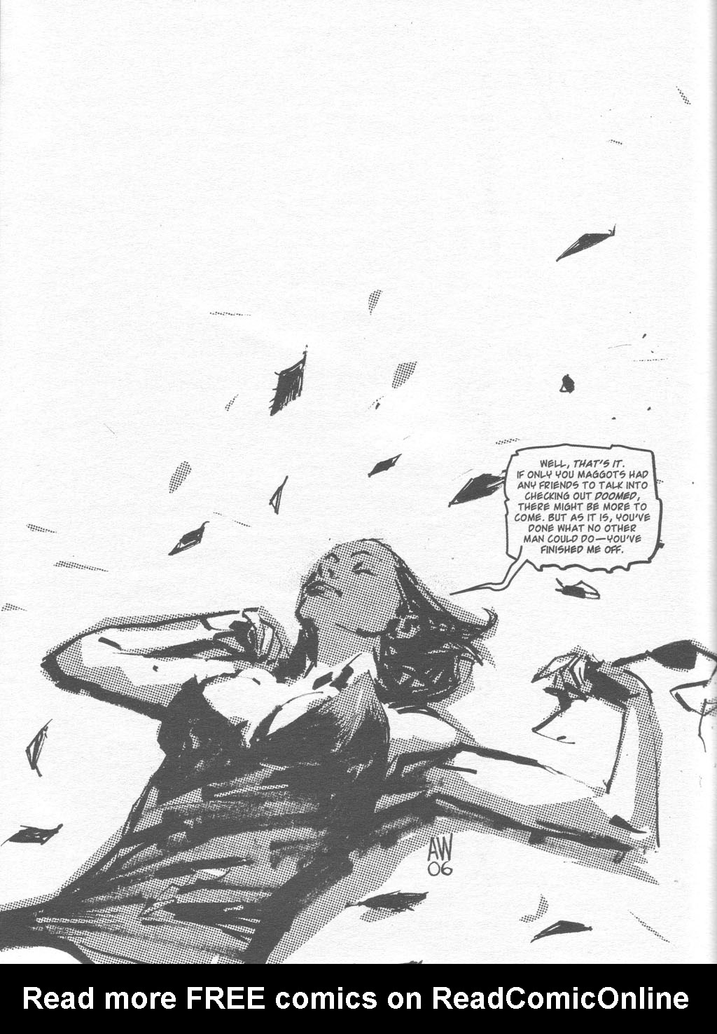 Read online Doomed (2005) comic -  Issue #4 - 74