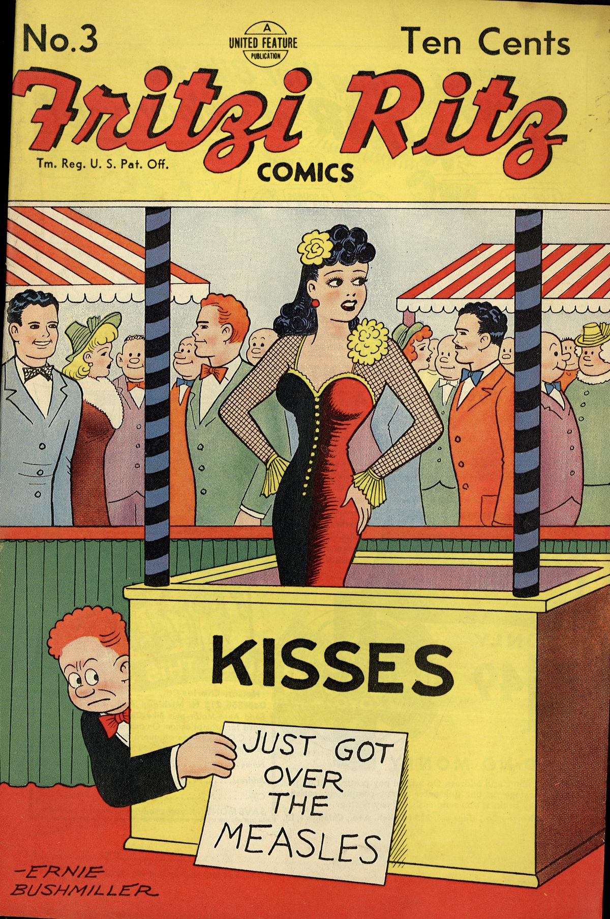 Read online Fritzi Ritz (1953) comic -  Issue #3 - 1