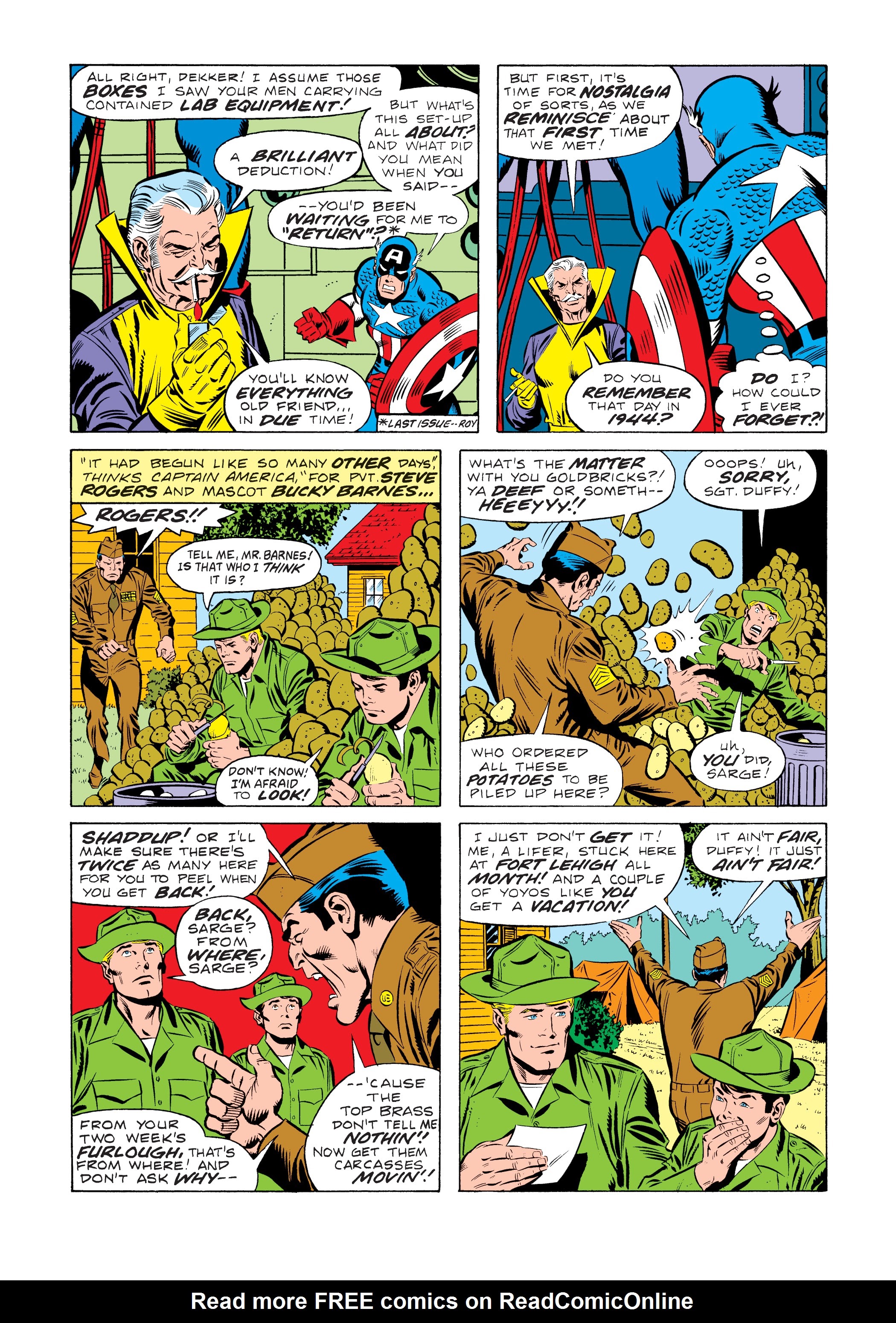 Read online Marvel Masterworks: Captain America comic -  Issue # TPB 12 (Part 1) - 64