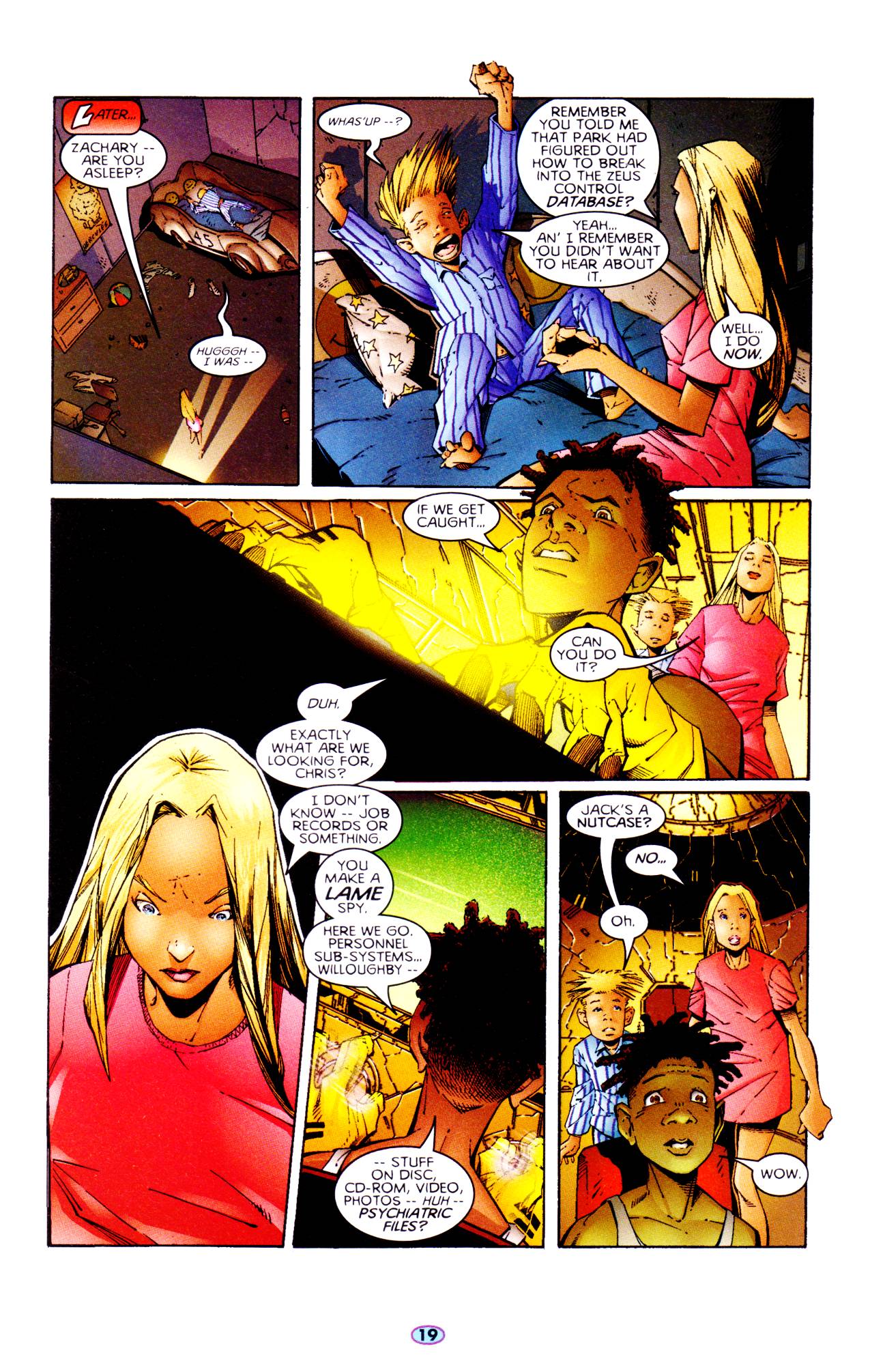 Read online Troublemakers comic -  Issue #1 - 16