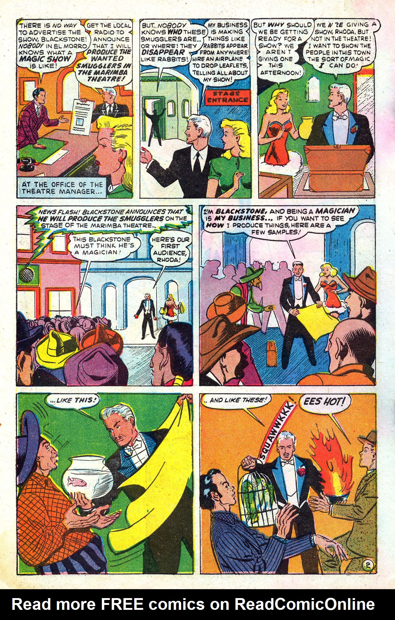 Read online Blackstone the Magician comic -  Issue #4 - 4