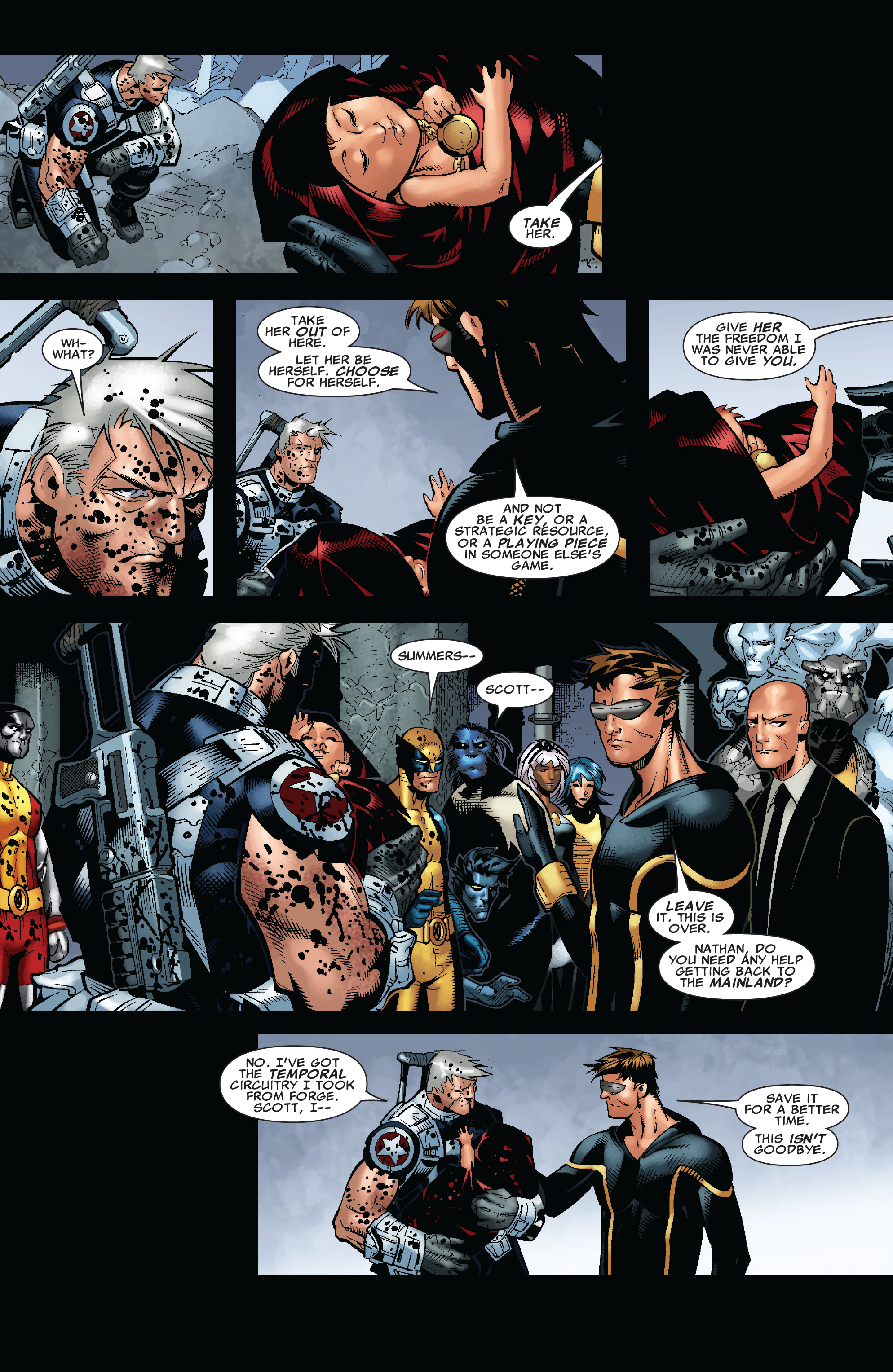 Read online X-Men Milestones: Messiah Complex comic -  Issue # TPB (Part 4) - 8